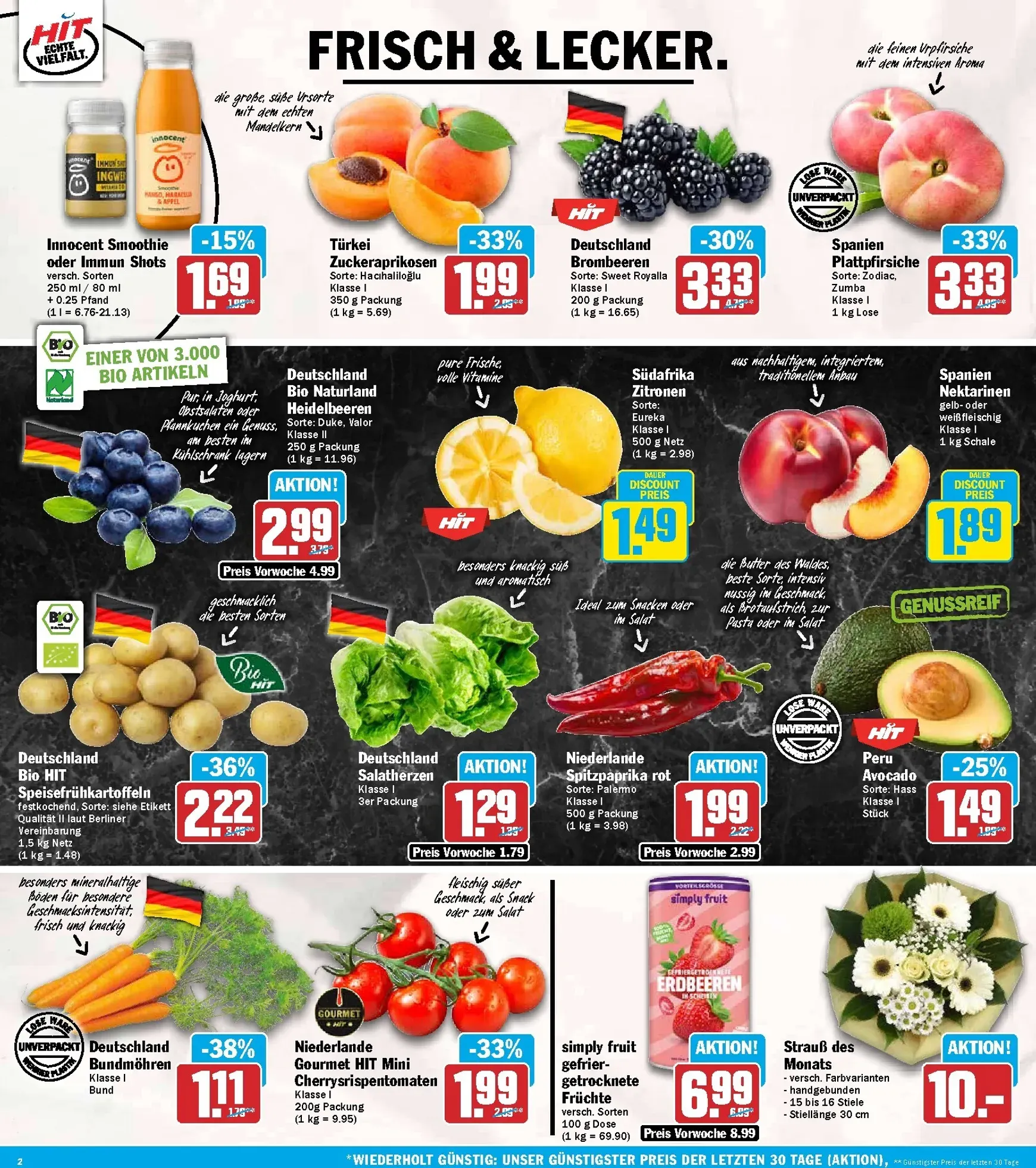 Hit Prospekt – von Montag 20.07.2026 bis Samstag 25.07.2026 von 20. Juli bis 25. Juli 2026 - Prospekt seite 2