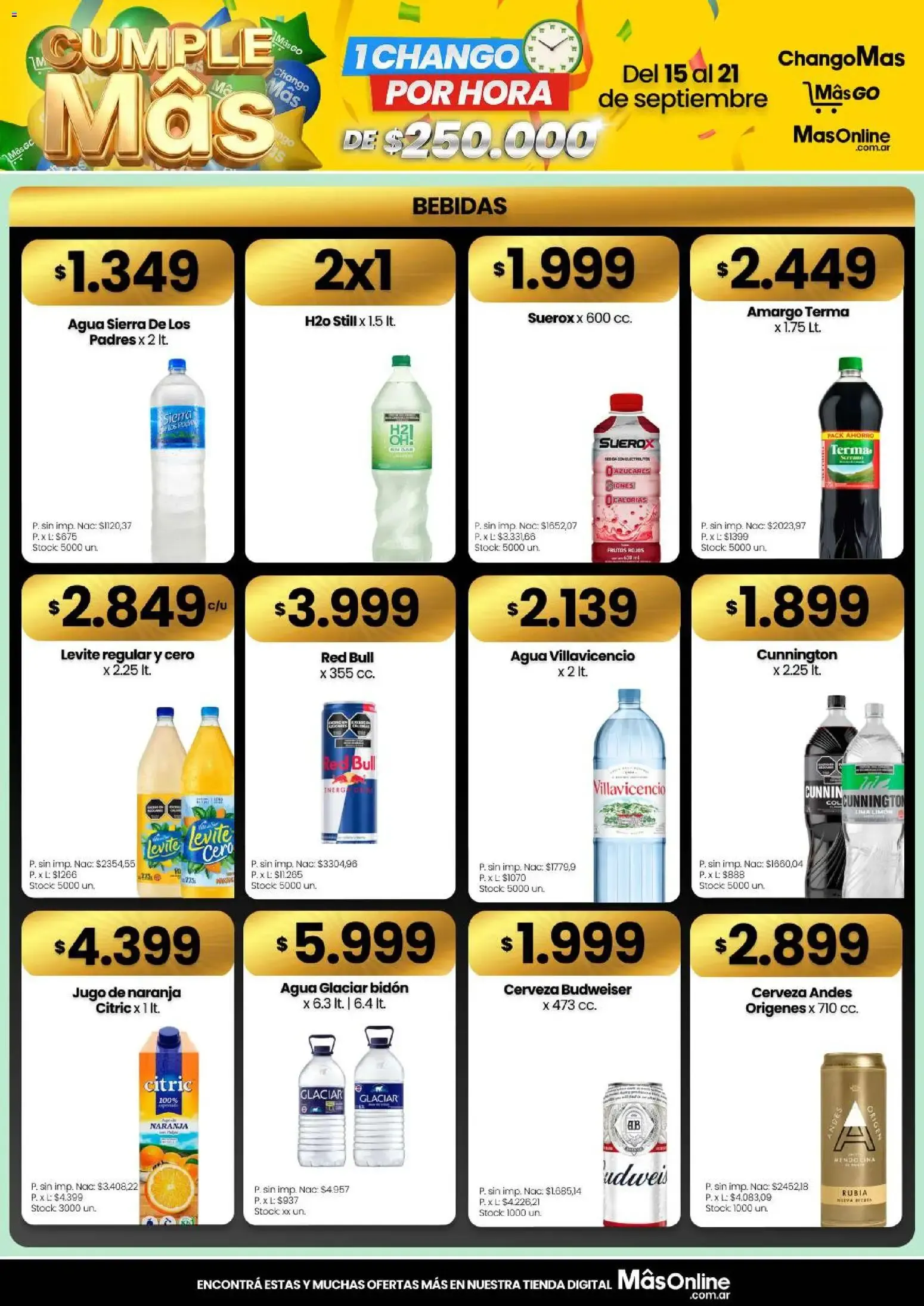 Ofertas de Changomas Ofertas || del 15/09/2026 - 21/09/2026 || Catálogo 15 de septiembre al 21 de septiembre 2026 - Página 5 del catálogo
