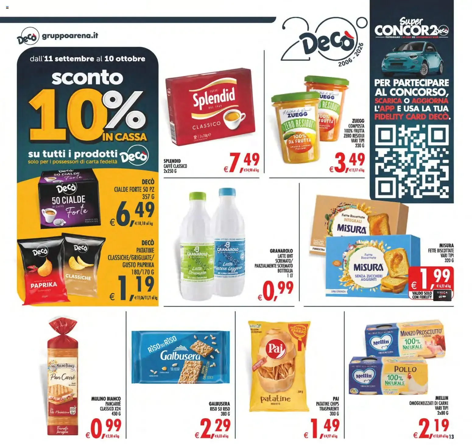 Nuovo Decò volantino Maxistore, Supermercati Lipari dal 22/09/2026 > offerte anteprima 🛍️ da 22 settembre a 1 ottobre di 2026 - Pagina del volantino 13