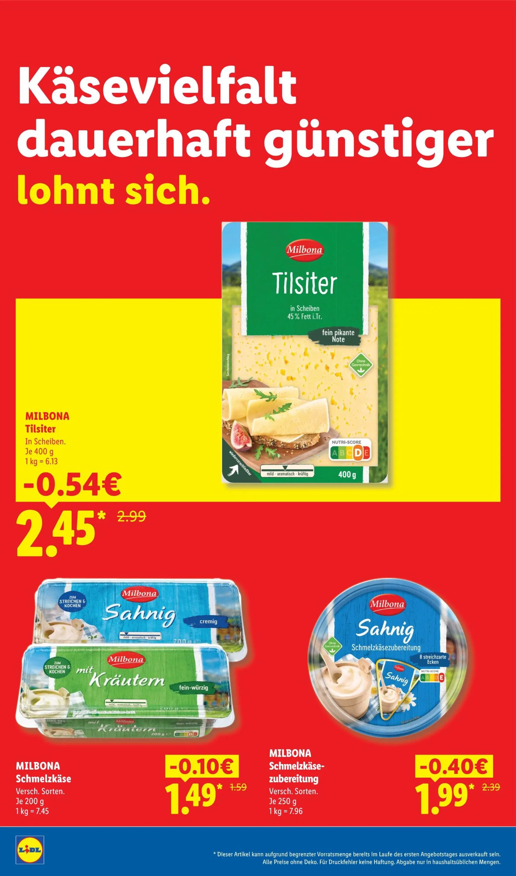 Lidl: Der Preisführer macht Deutschland dauerhaft günstiger! von 1. Juli bis 31. August 2026 - Prospekt seite 36