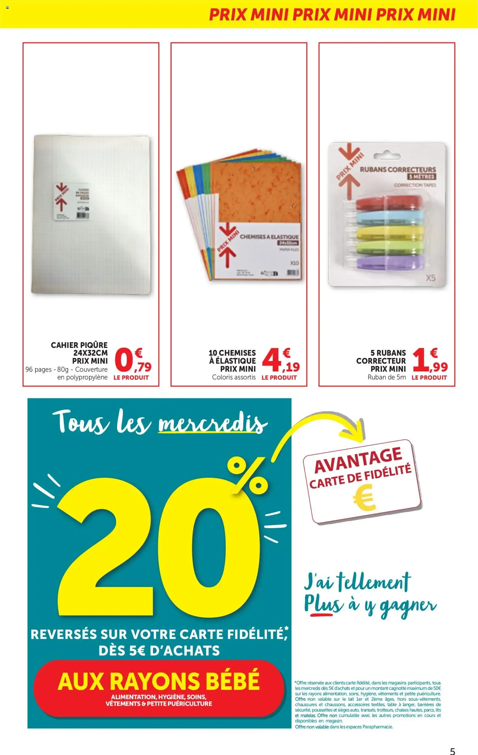 bi1 prospectus à partir du 18/08/2026 - promo en ligne du 18 août au 30 août 2026 - Catalogue page 5