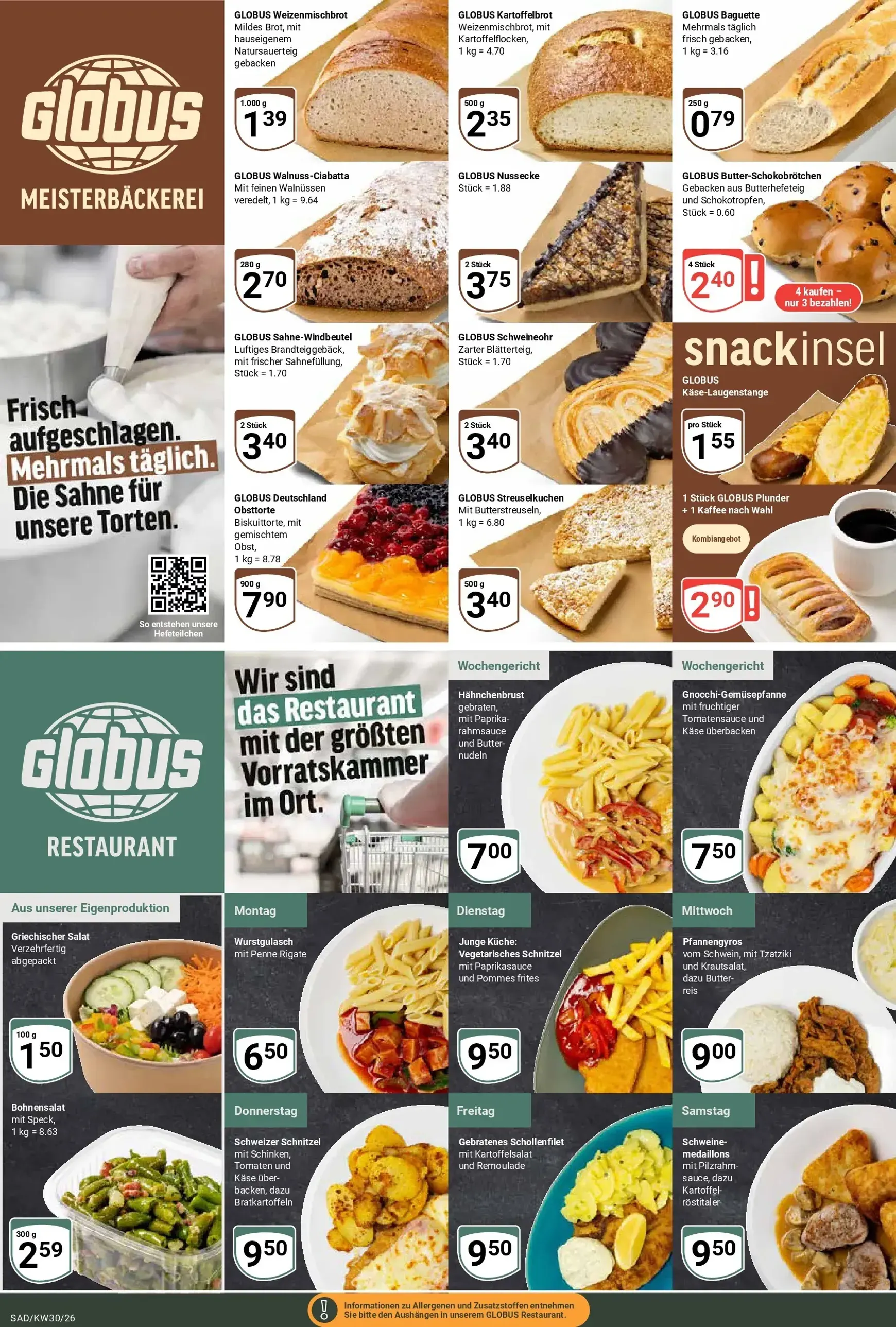 Globus - Globus: Wochenangebote Prospekt – von Montag 20.07.2026 bis Samstag 01.08.2026 von 20. Juli bis 1. August 2026 - Prospekt seite 10