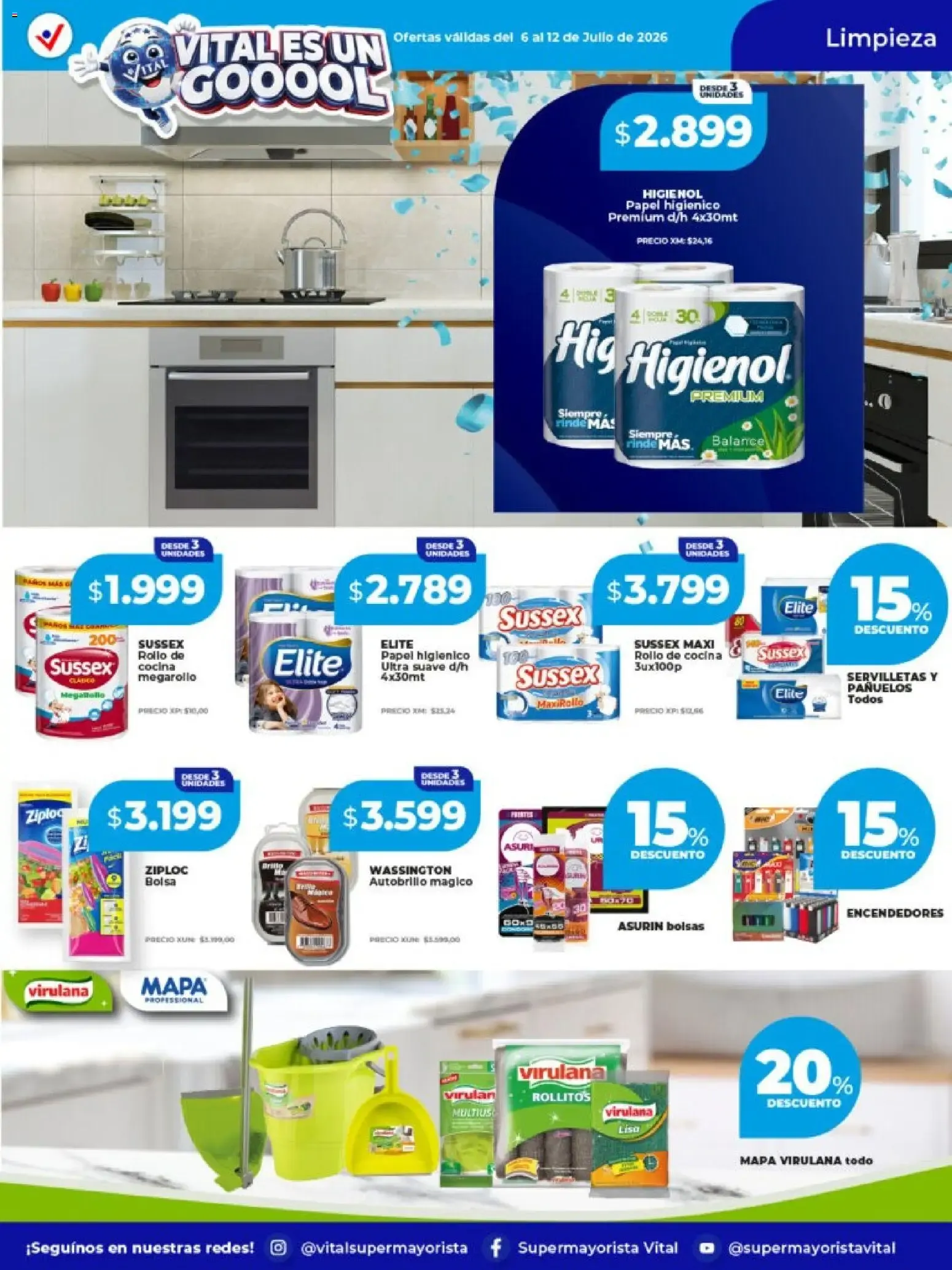 Ofertas de Vital Supermayorista - Ofertas de la Semana 6 de julio al 12 de julio 2026 - Página 7 del catálogo