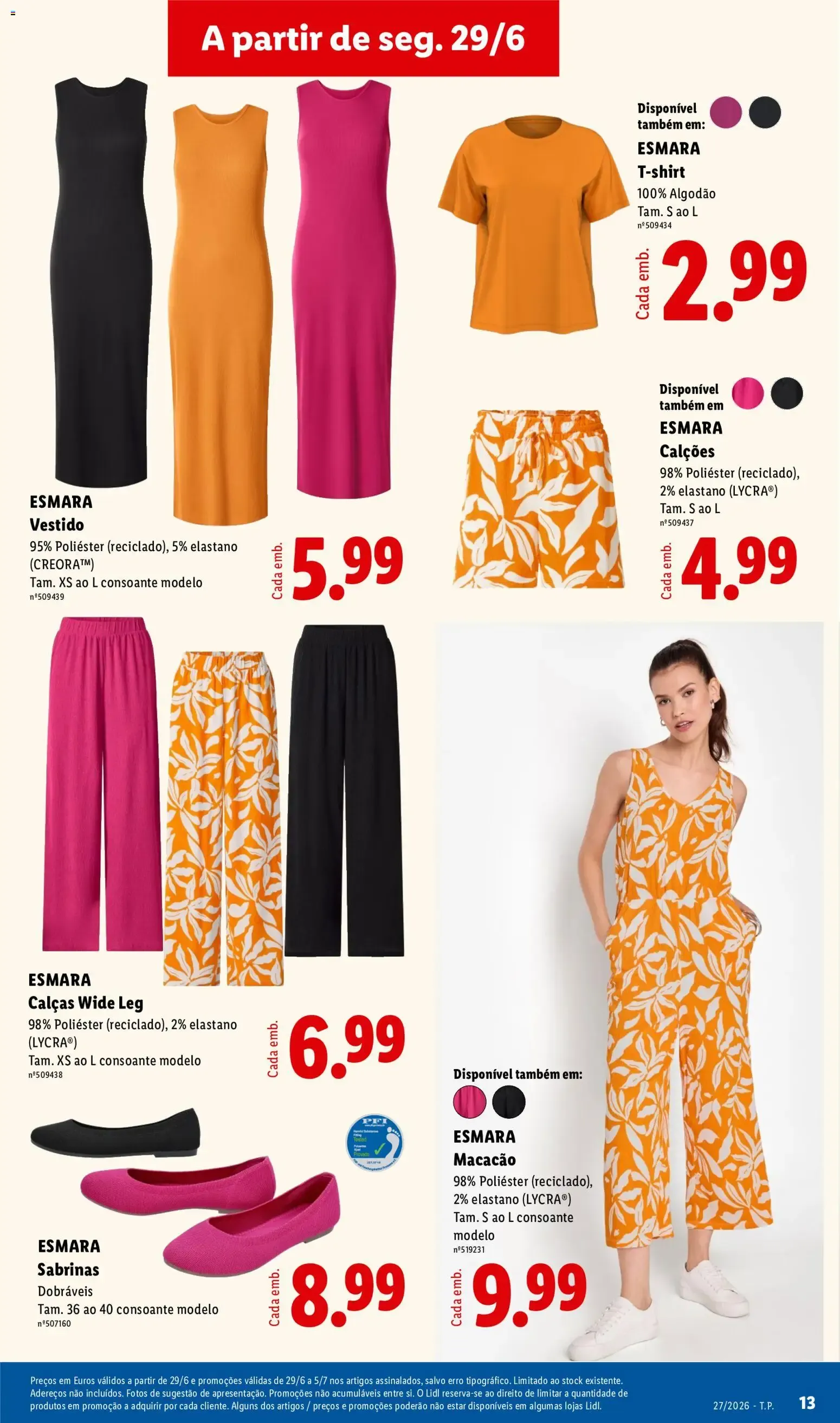 Folheto Lidl Novidades » de 29/06/2026 - 05/07/2026 de 29 de junho até 5 de julho 2026 - Pagina 13