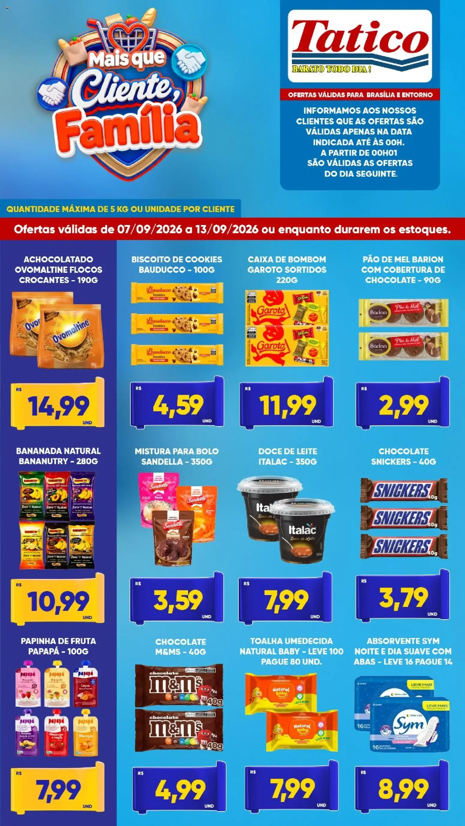 Encarte de Tatico - Ofertas da semana de 07/09/2026 | Promoções Online 7 de setembro até 13 de setembro 2026 - Pagina 5