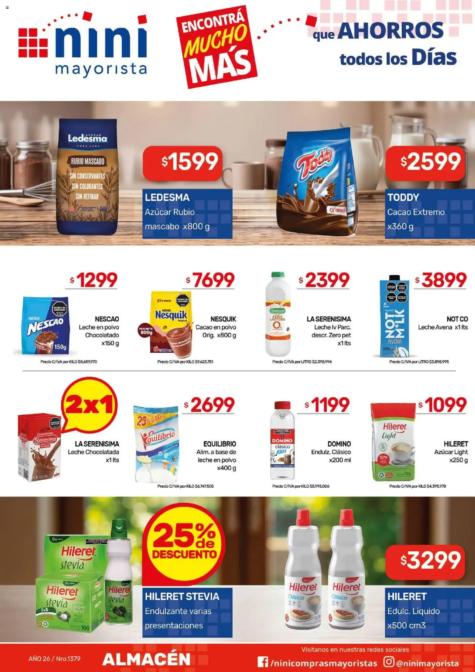 Ofertas de NINI Mayorista catálogo del 28/09/2026 - 04/10/2026 28 de septiembre al 4 de octubre 2026 - Página 31 del catálogo