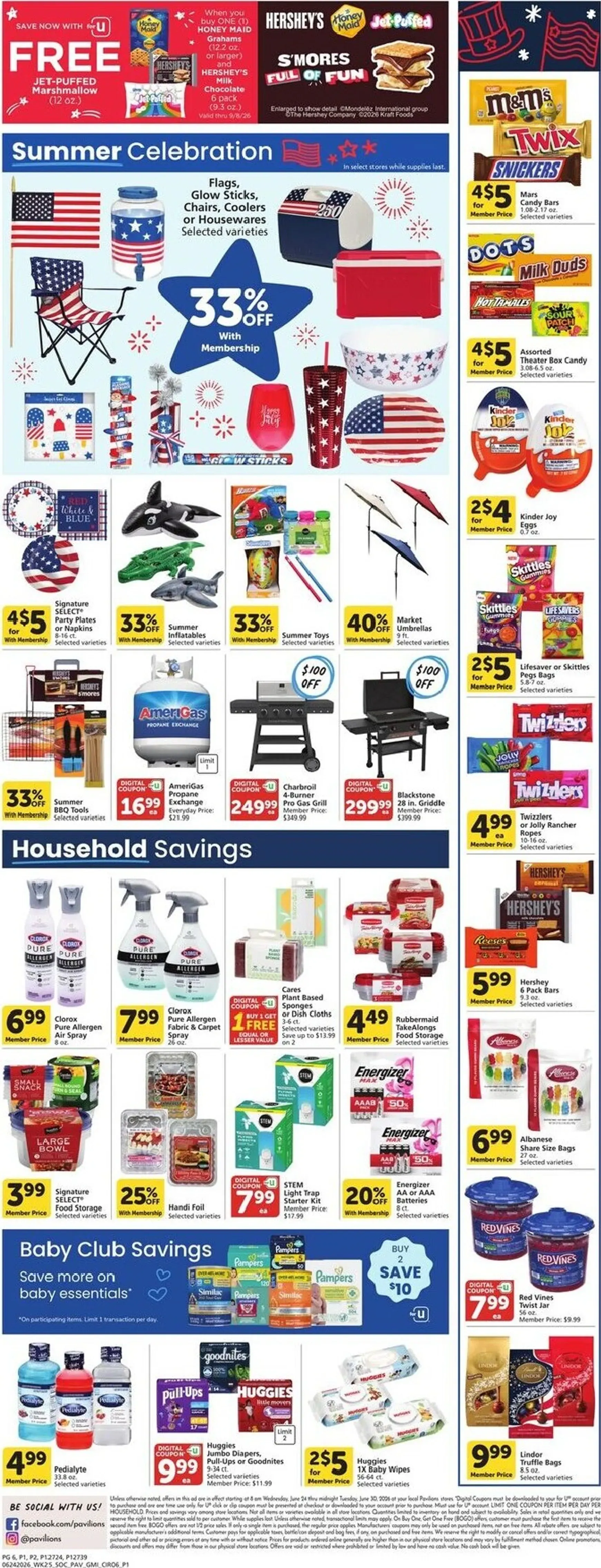 Weekly ad Current Pavilions leaflet valid from Wednesday 06/24/2026 to Tuesday 06/30/2026 from June 24 to June 30 2026 - Page 6