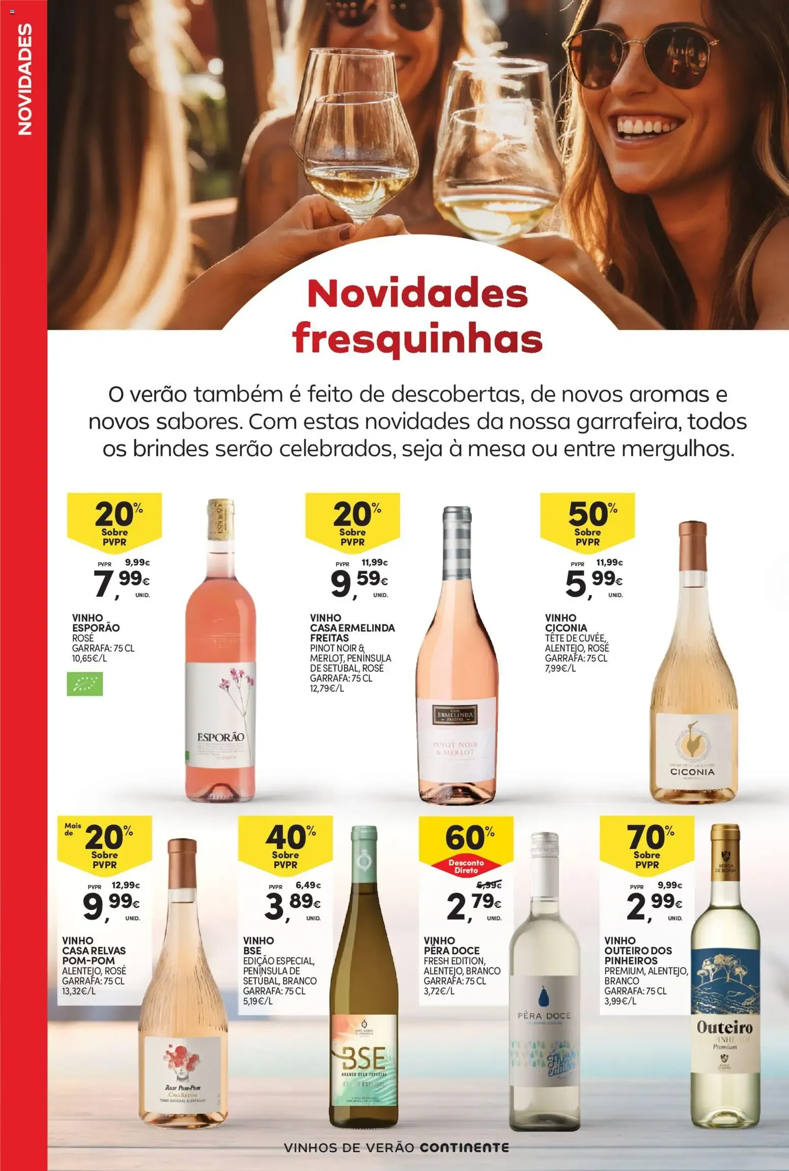Folheto Continente - Vinhos de Verão » de 21/07/2026 - 09/08/2026 de 21 de julho até 9 de agosto 2026 - Pagina 2