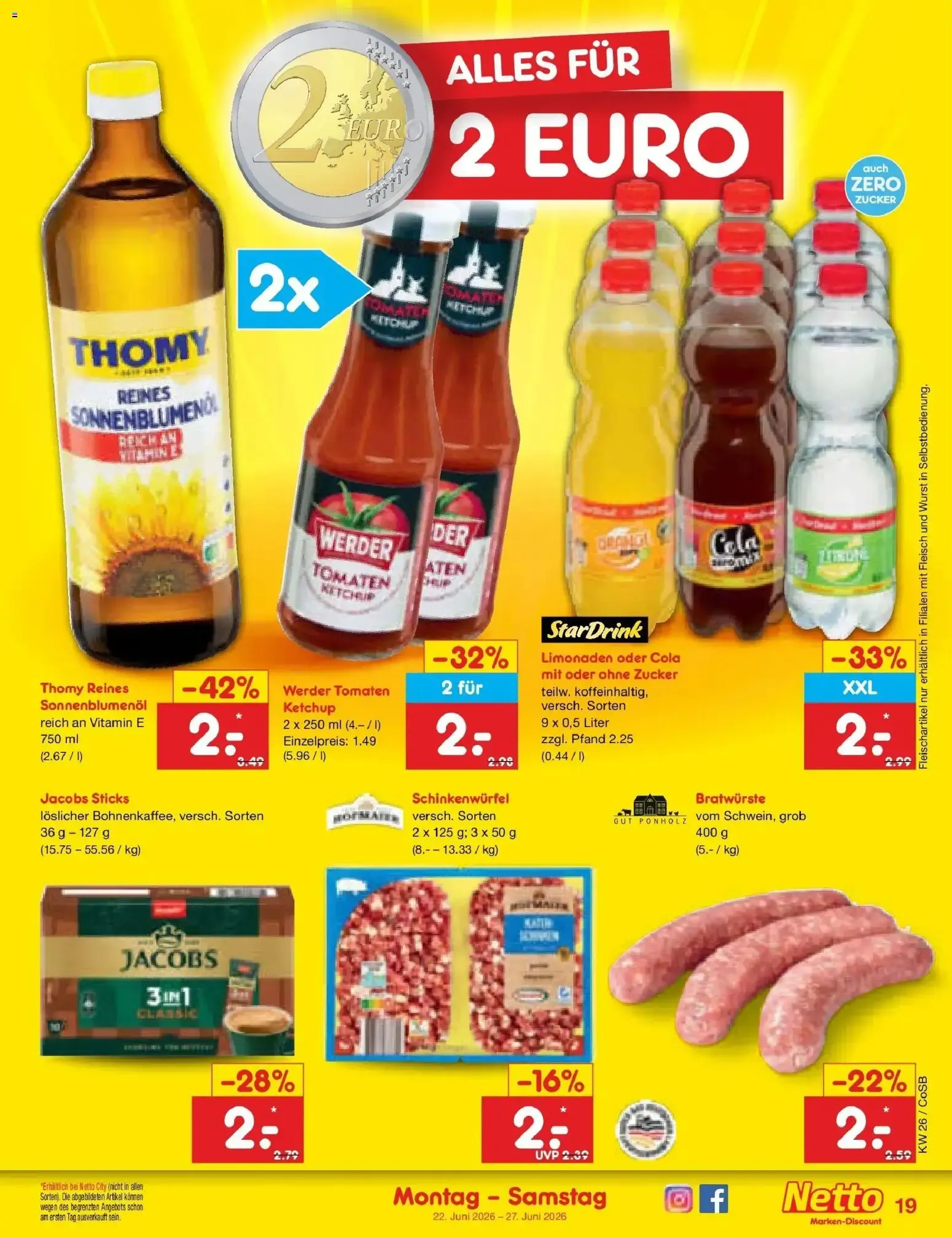Netto Marken-Discount Prospekt Bitterfeld-Wolfen (ab 22.06.2026) » Angebote von 22. Juni bis 27. Juni 2026 - Prospekt seite 23