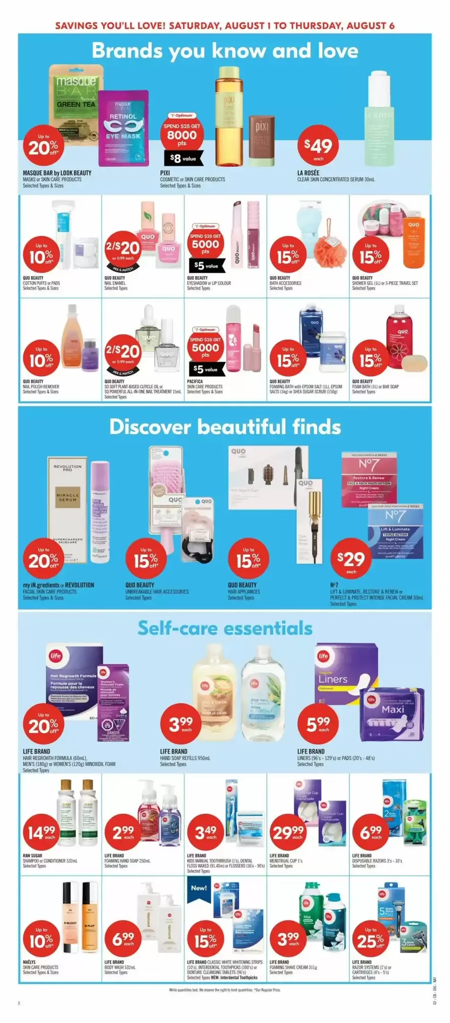 Shoppers Drug Mart flyer week 31 from August 1 to August 6 2026 - flyer page 15