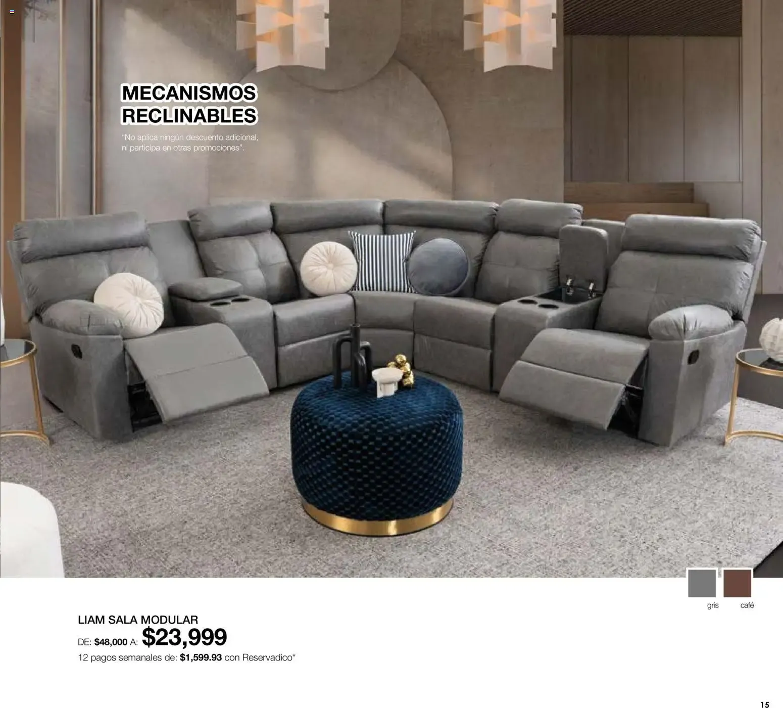 Catálogo de Dico Muebles - Medio Año Medio Precio 1 de agosto al 31 de agosto 2026 - Pagina 15