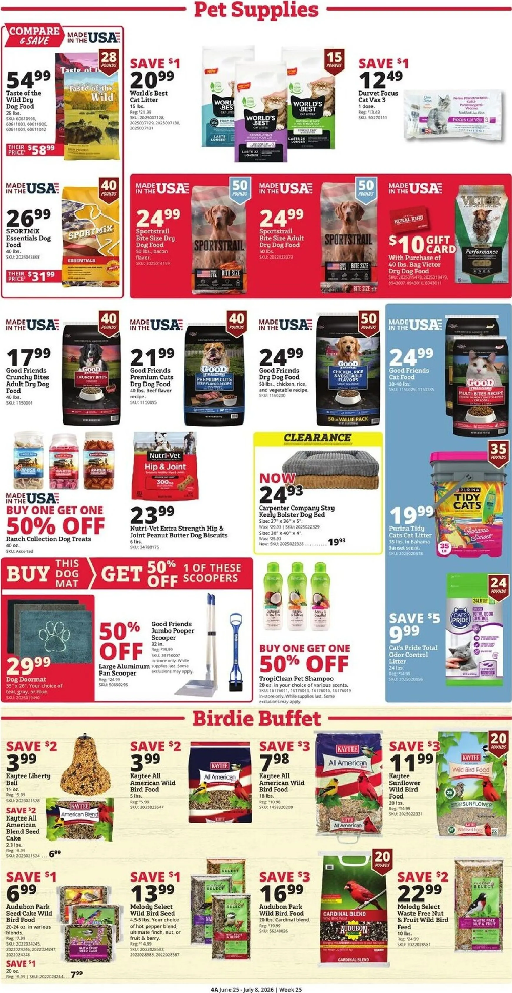 Weekly ad Current Rural King leaflet valid from Thursday 06/25/2026 to Wednesday 07/08/2026 from June 25 to July 8 2026 - Page 6