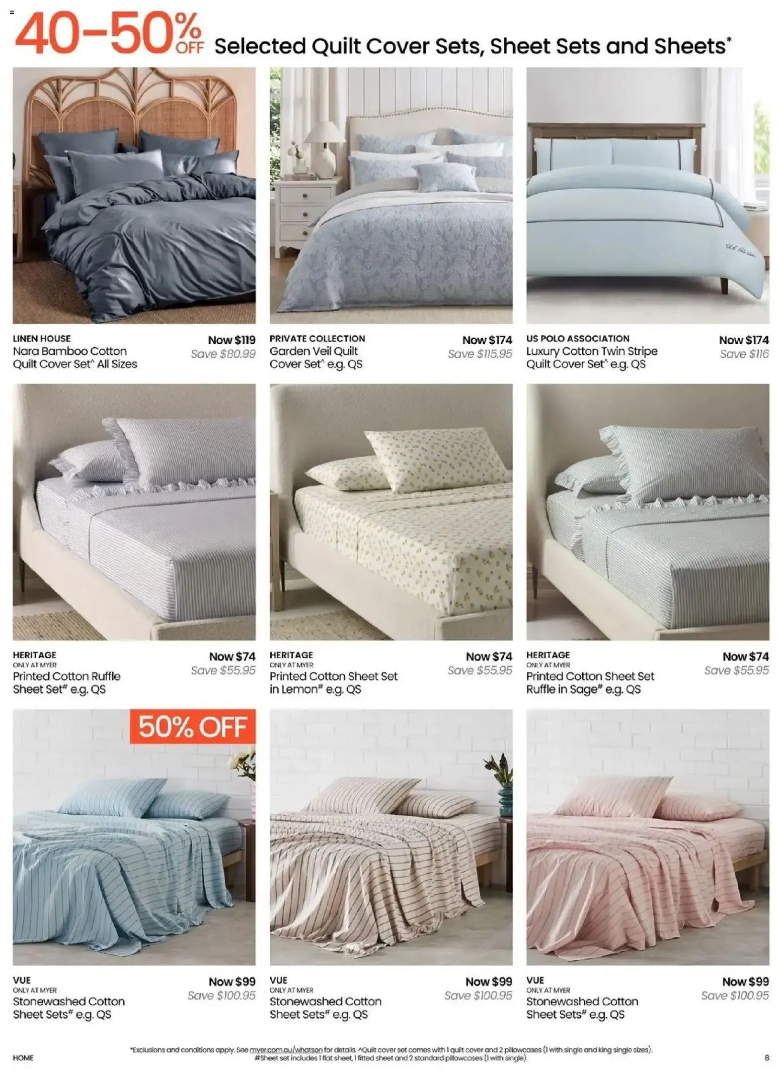 Myer Celebration Ready: Bed, Bath & Living Home Essentials - Catalogue valid from 13 October to 1 November 2026 - page 10