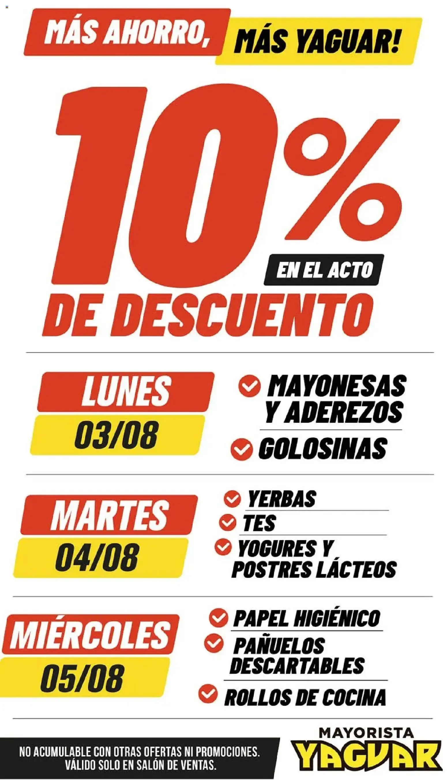 Ofertas de Yaguar - Oferta Semanal Santa Fé del 03/08/2026 - 09/08/2026 3 de agosto al 9 de agosto 2026 - Página 4 del catálogo
