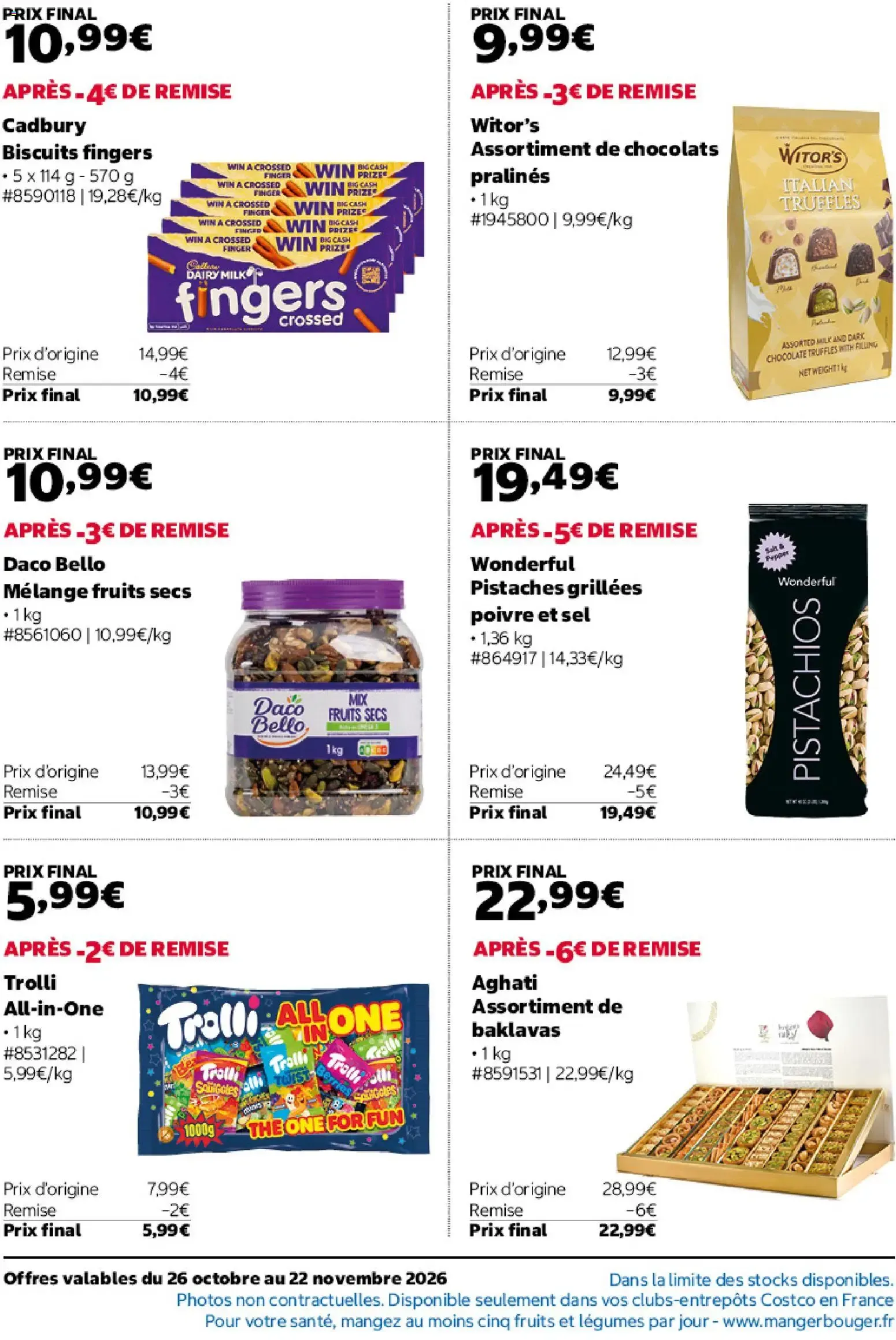 Costco catalogue à partir du 26/10/2026 - promo en ligne du 26 octobre au 22 novembre 2026 - Catalogue page 12