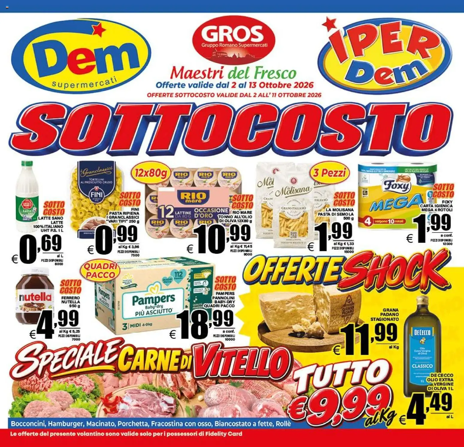 Nuovo DEM volantino dal 02/10/2026 > offerte anteprima 🛍️ da 2 ottobre a 13 ottobre di 2026 - Pagina del volantino 1