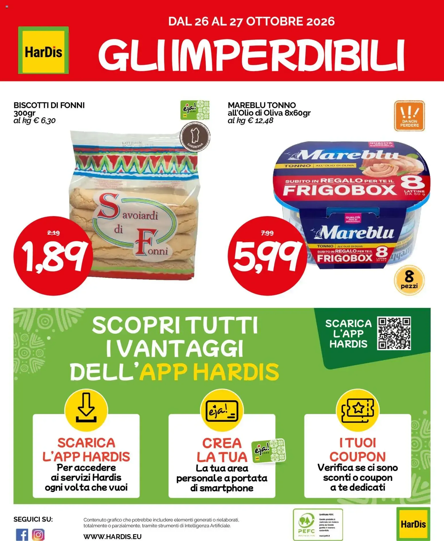 HarDis volantino dal 19/10/2026 - online Offerte da 19 ottobre a 27 ottobre di 2026 - Pagina del volantino 16