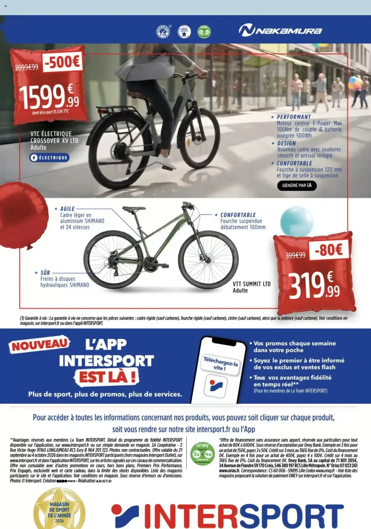 Catalogue Intersport du 21 septembre au 4 octobre 2026 - Catalogue page 5