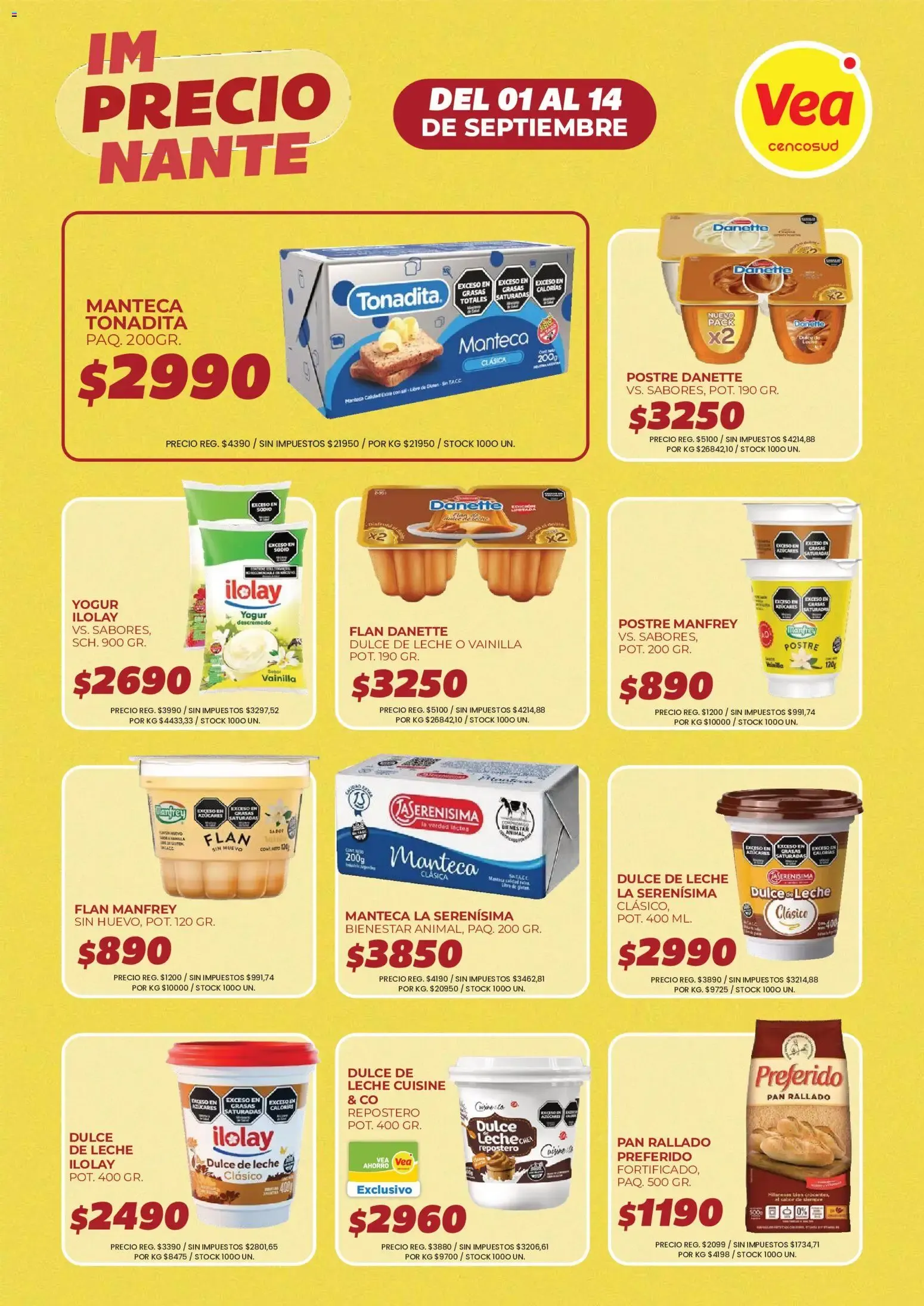 Ofertas de Vea - Folleto imPRECIOnante | Córdoba del 01/09/2026 - 14/09/2026 1 de septiembre al 14 de septiembre 2026 - Página 10 del catálogo