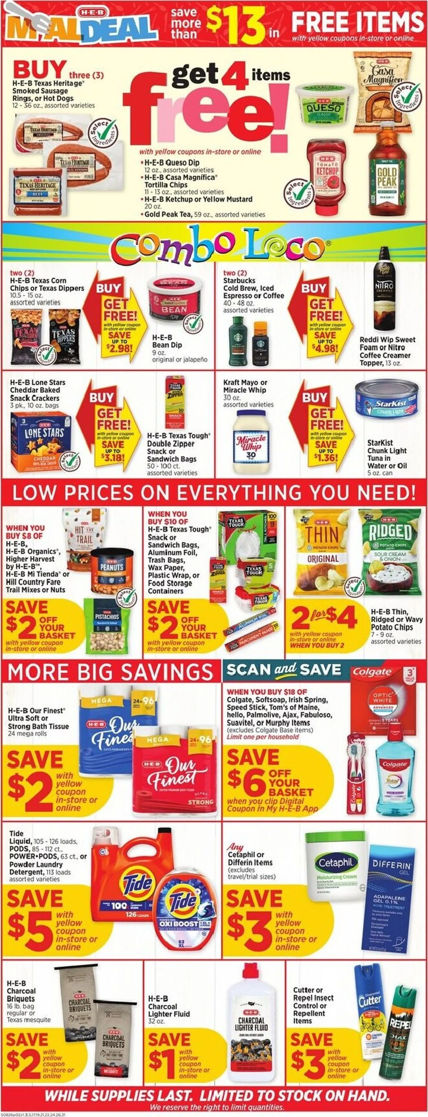 Weekly ad H-E-B This week's BIG SAVINGS from August 26 to September 1 2026 - Page 2
