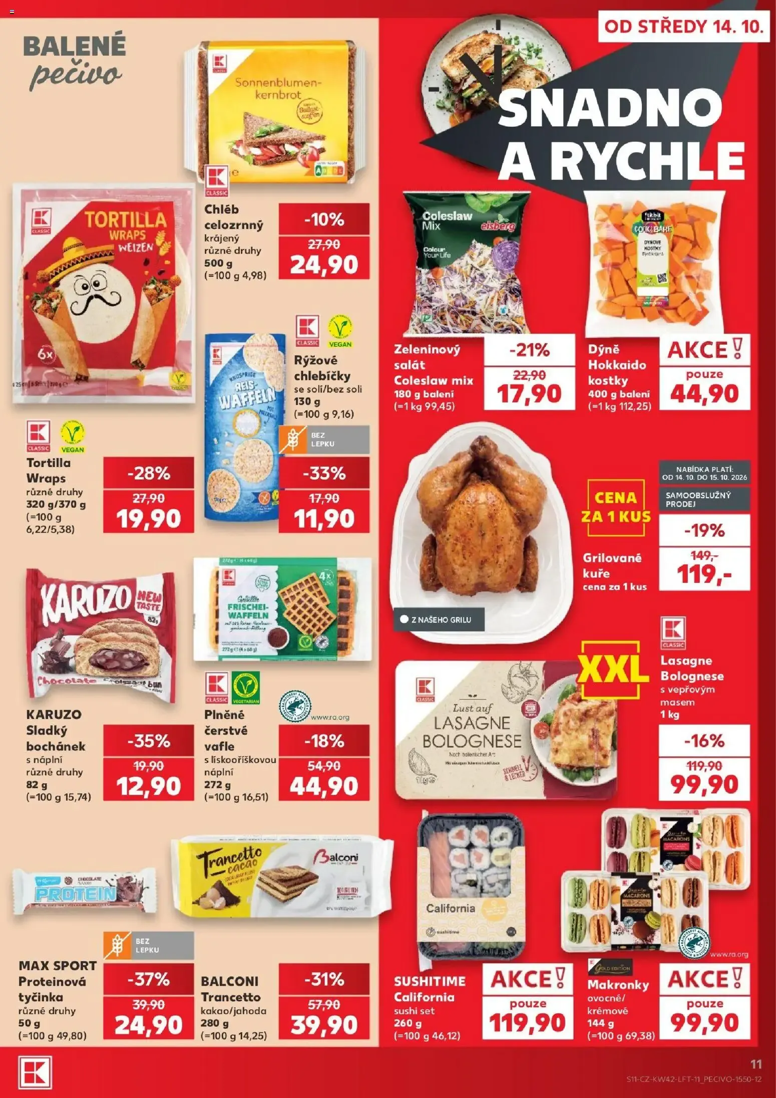 Kaufland leták od 14.10.2026 - Nový na příští týden - 14. října 20. října 2026 - Page 11