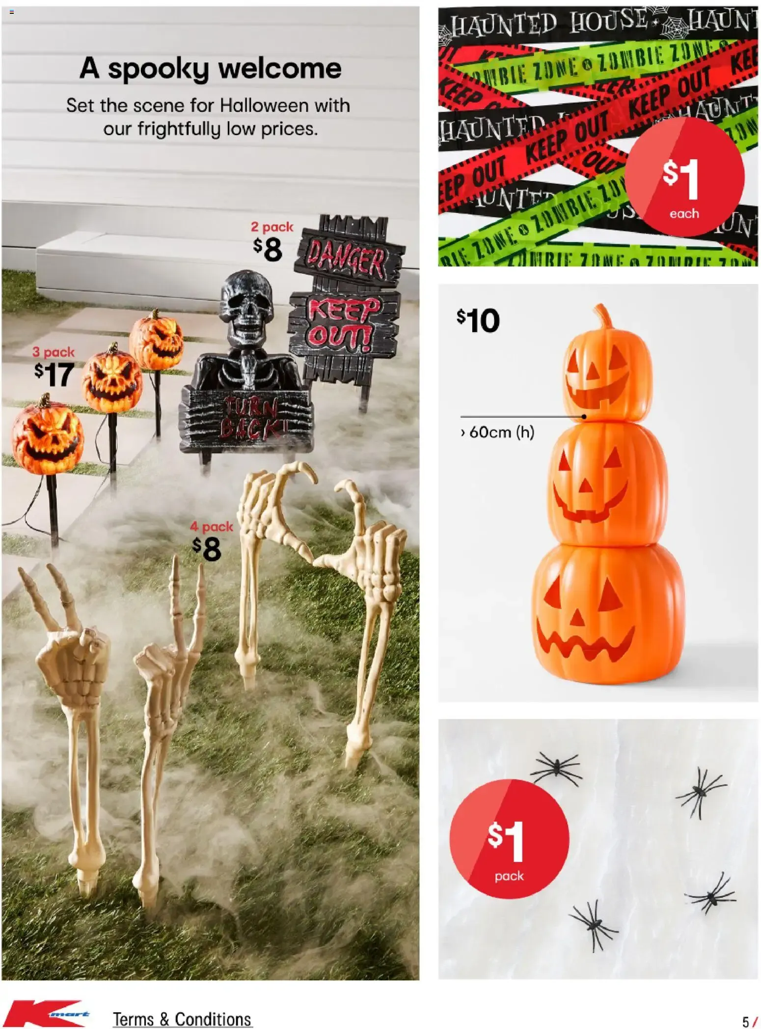 Kmart Halloween 👻 catalogue from 17/09/2026 - Catalogue valid from 17 September to 31 October 2026 - page 5