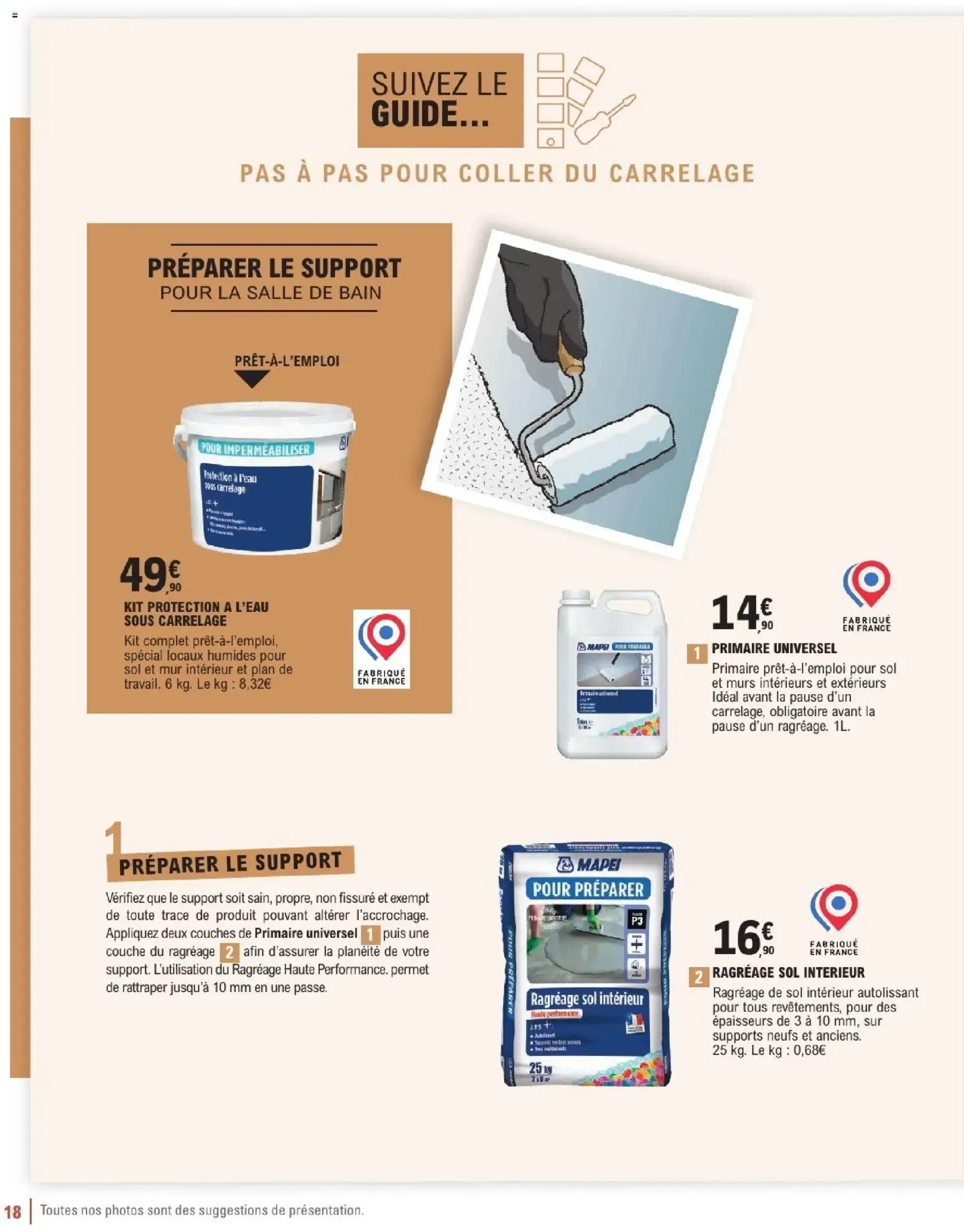 Brico E.Leclerc - Guide aménagement intérieur à partir du 06/01/2026 - promo en ligne du 6 janvier au 7 février 2026 - Catalogue page 18