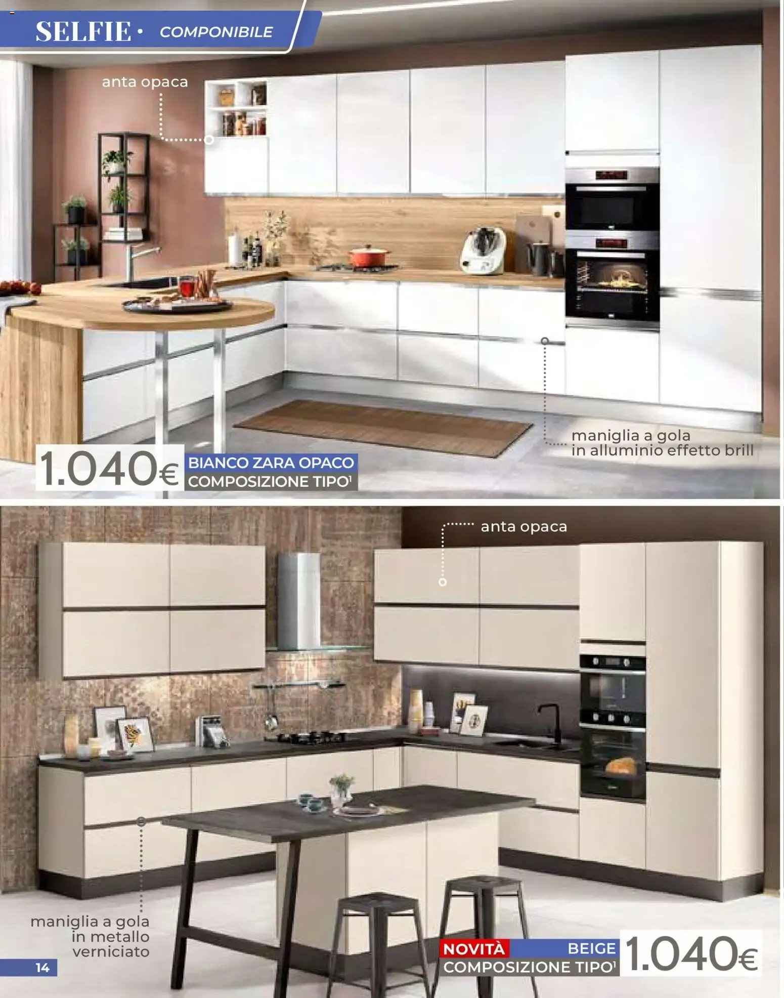 Mondo Convenienza - Speciale Cucine da 1 aprile a 30 giugno di 2026 - Pagina del volantino 14