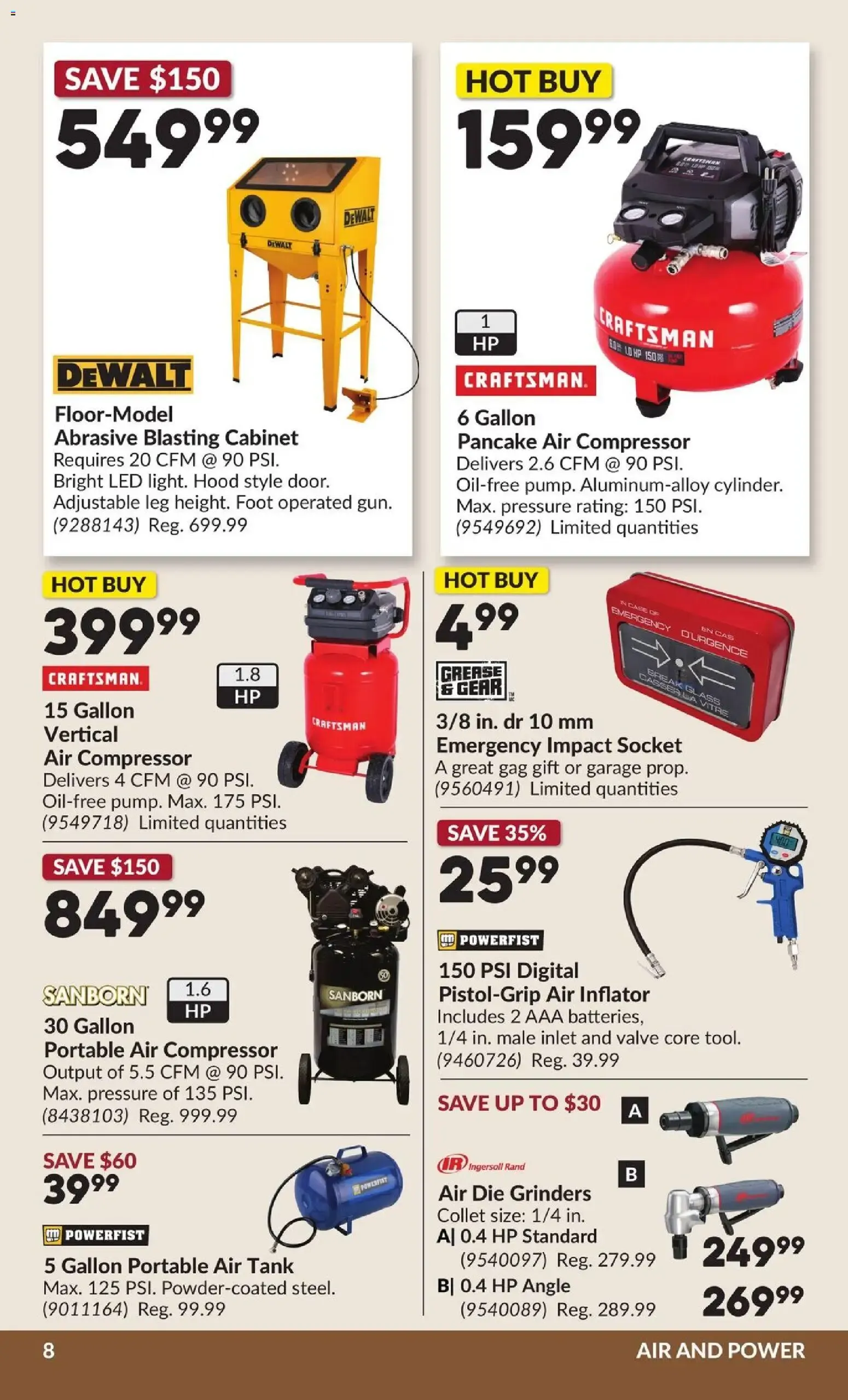 Princess Auto flyer - 2 Week Sale! from Aug 25, 2026 > weekly specials & deals from August 25 to September 6 2026 - flyer page 9