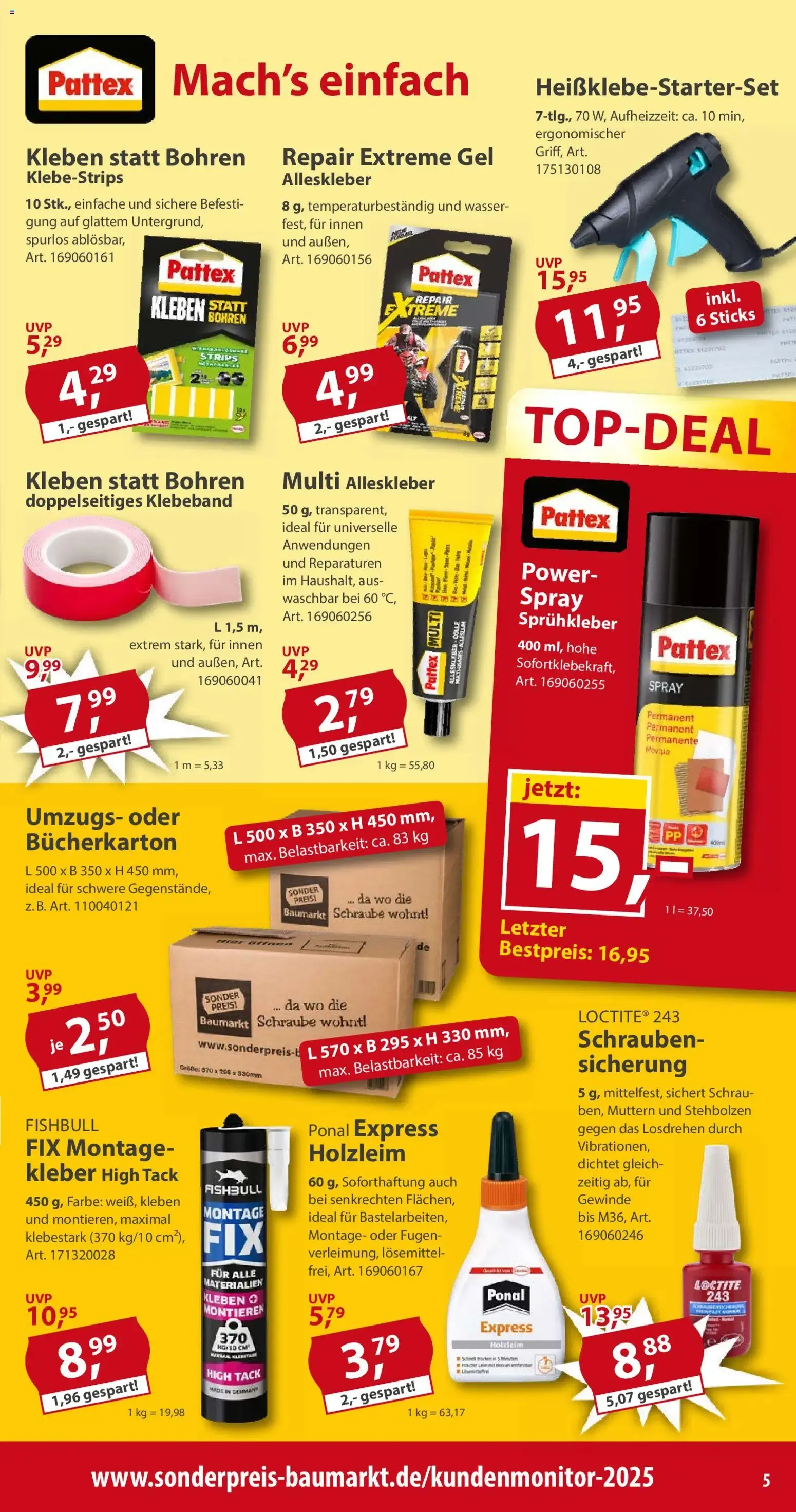 Sonderpreis Baumarkt Prospekt (ab 04.07.2026) zum Blättern von 4. Juli bis 10. Juli 2026 - Prospekt seite 5