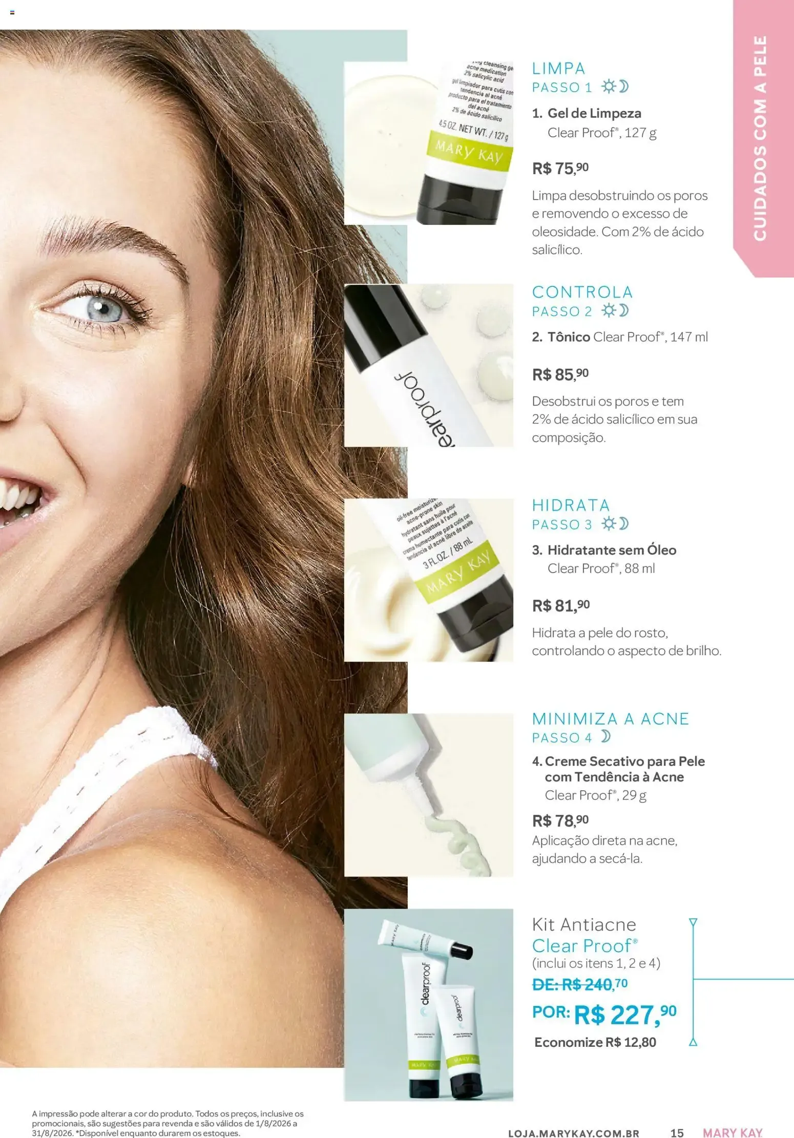 Encarte de Revista Mary Kay - Catálogo Agosto 2026 (01/08 - 31/08/2026) 1 de agosto até 31 de agosto 2026 - Pagina 15