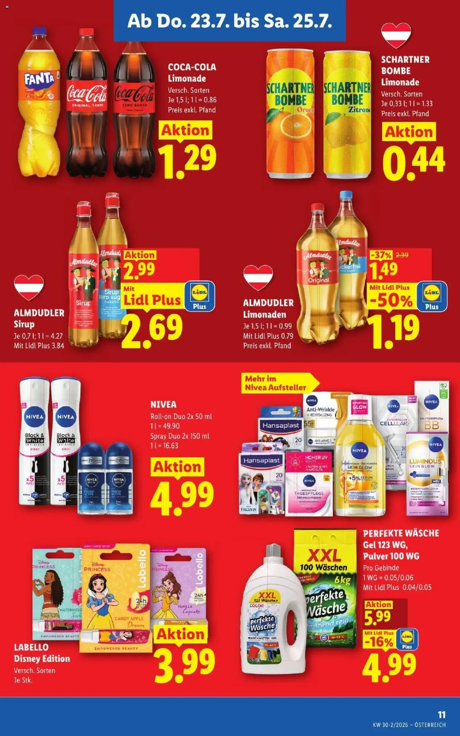 Lidl - Flugblatt ab 23.07.2026 - Angebote ab donnerstag von 23. Juli bis 25. Juli 2026 - Flugblätt seite 13