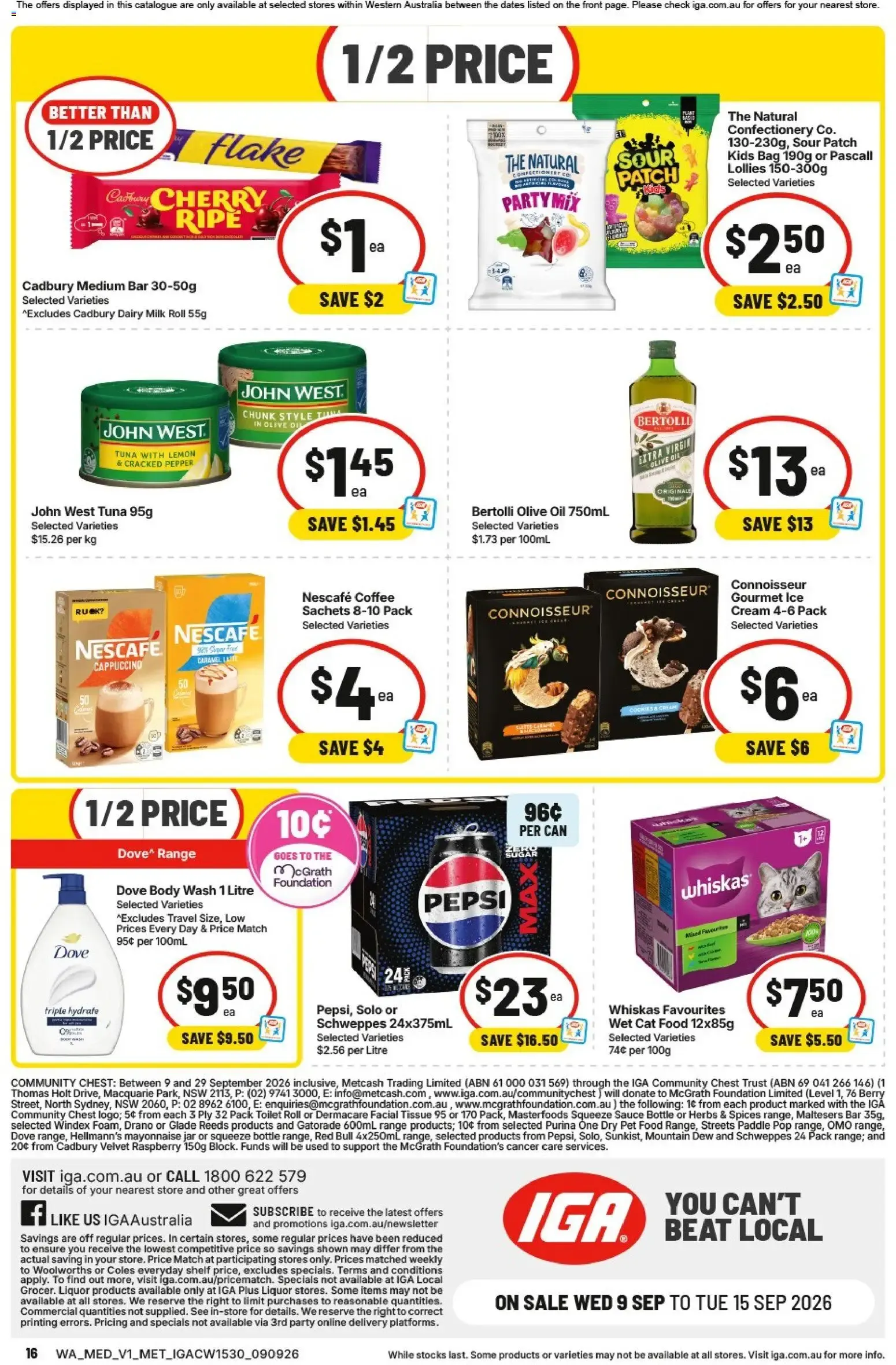 IGA catalogue valid from 09/09/2026 > Online Australia - Catalogue valid from 9 September to 15 September 2026 - page 2