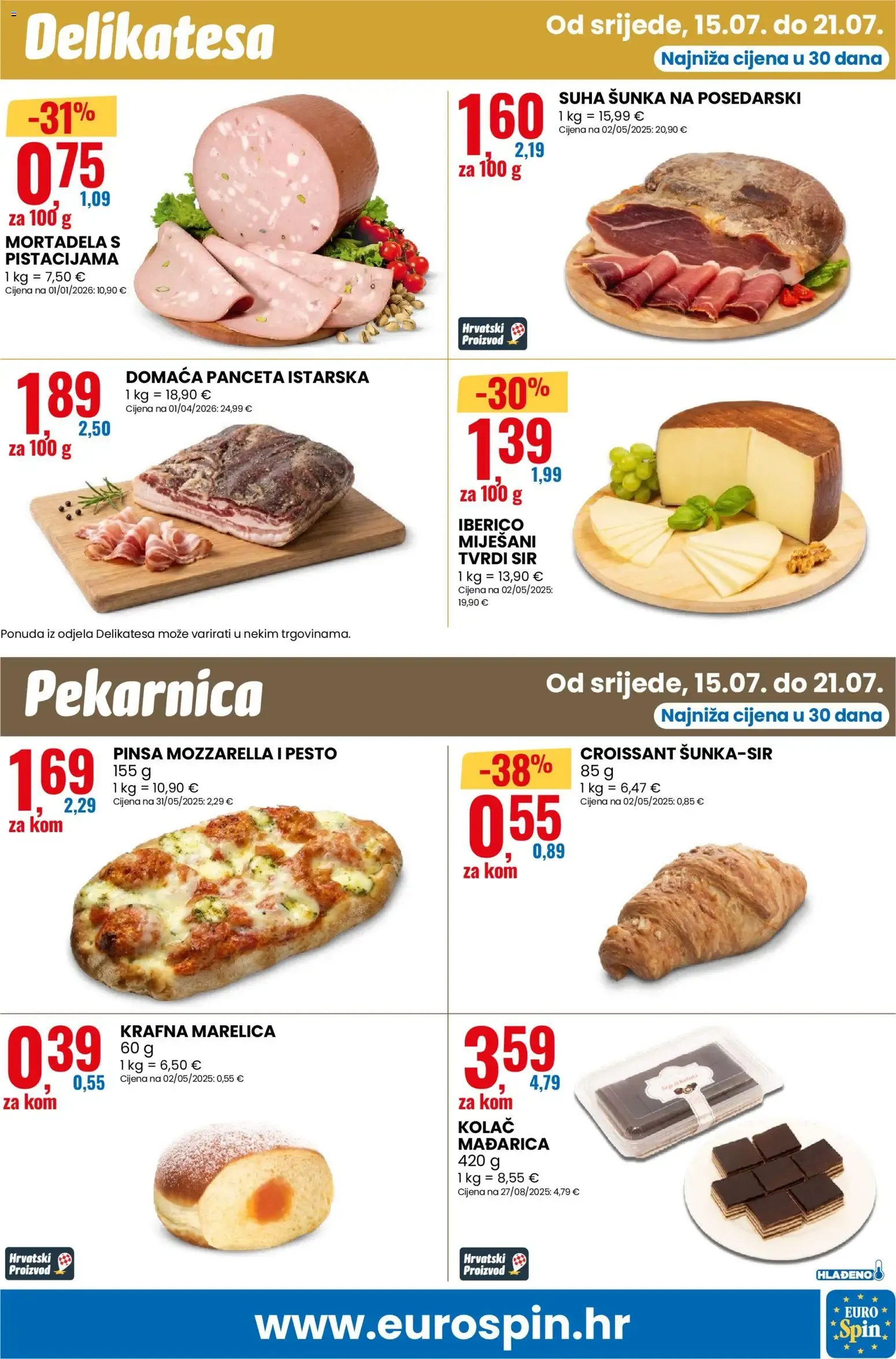 Katalog Eurospin - Pametna kupnja od 15. srpnja do 21. srpnja 2026. - Pregled Stranica 7