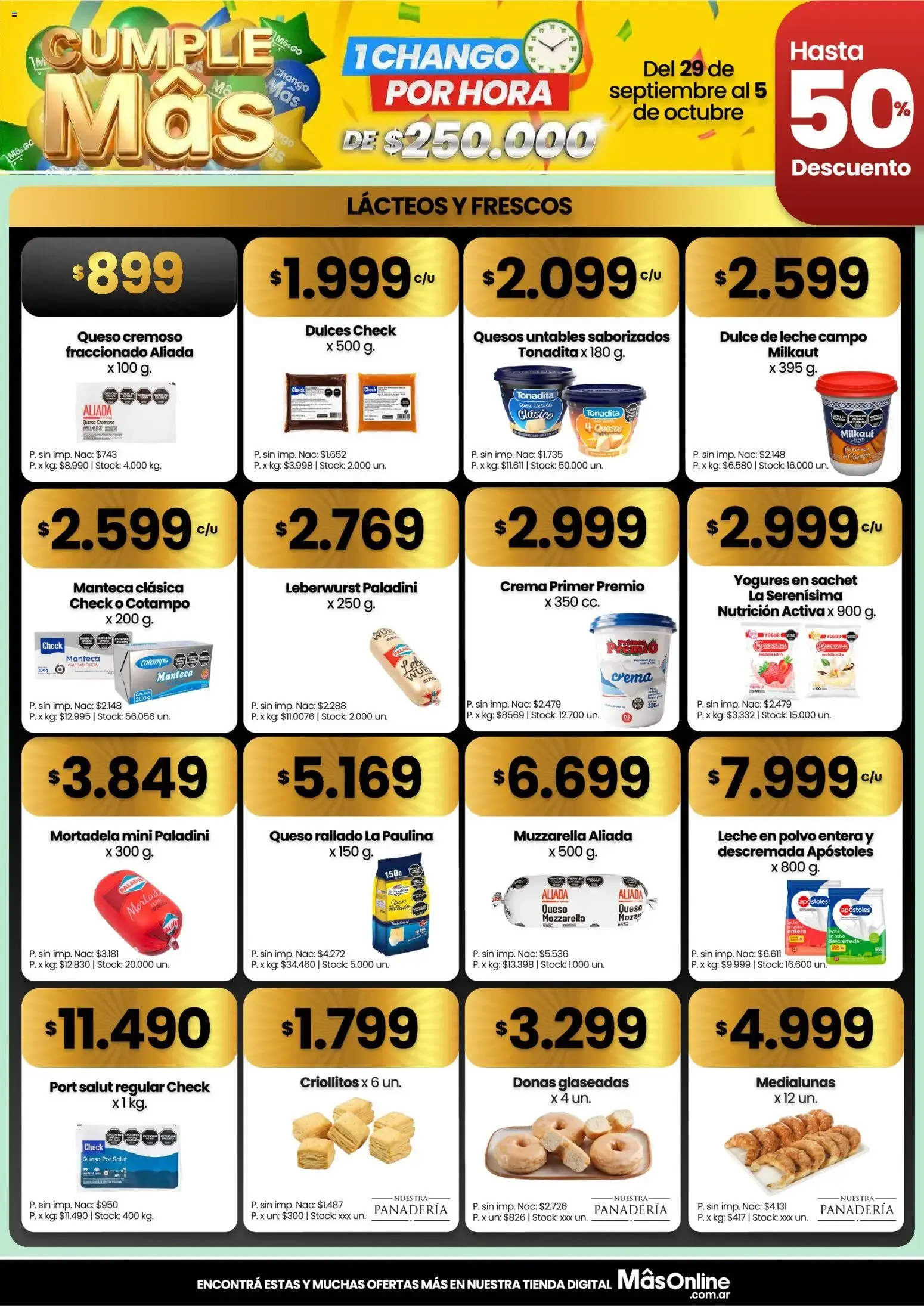 Ofertas de Changomas - Ofertas || del 29/09/2026 - 05/10/2026 || Catálogo 29 de septiembre al 5 de octubre 2026 - Página 5 del catálogo
