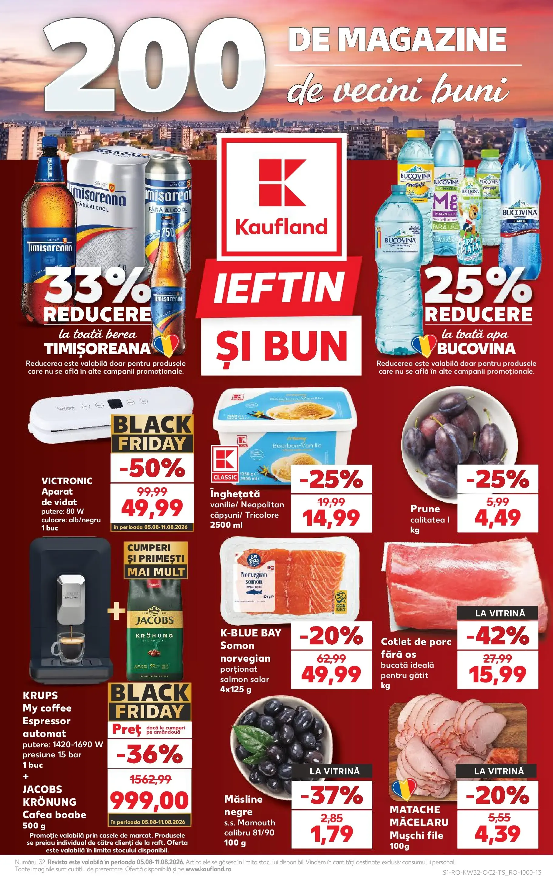 Catalog Kaufland Domnesti 05.08.2026 - Revista si Oferta de la 5 august până la 11 august 2026 - Revista Pagina 1