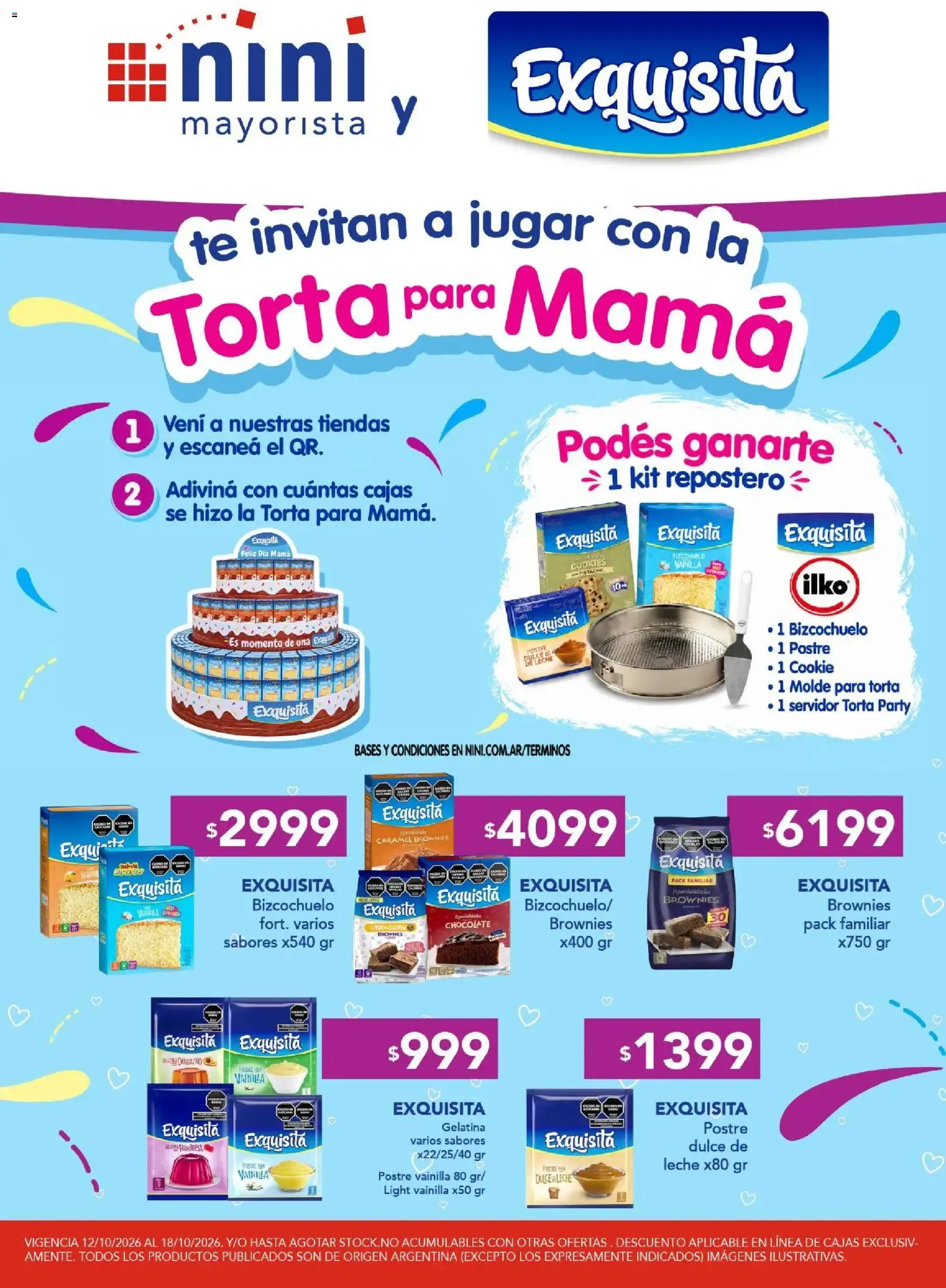 Ofertas de NINI Mayorista - Ofertas Para Mamá del 12/10/2026 - 18/10/2026 12 de octubre al 18 de octubre 2026 - Página 4 del catálogo