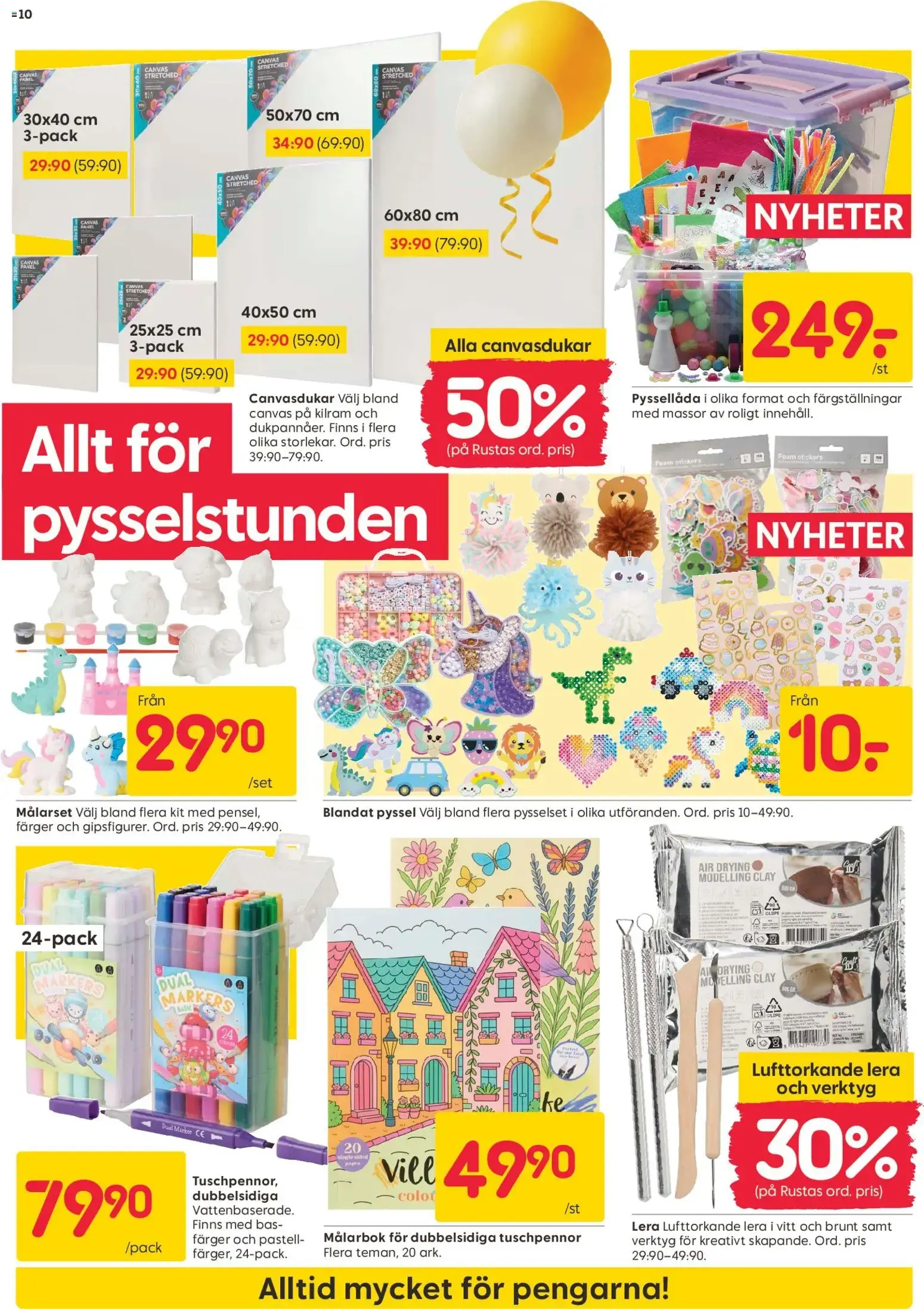 Rusta - Massor av fyndpriser från 24 augusti till 30 augusti 2026 - Reklamblad sidor 10