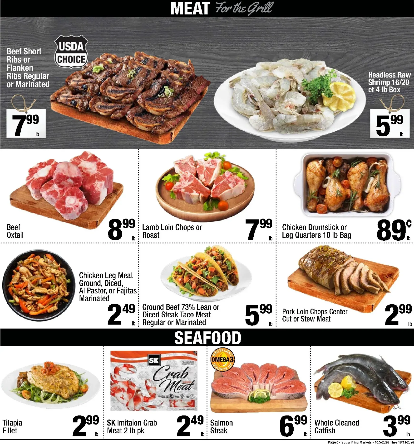Weekly ad Current Super King leaflet valid from Monday 10/05/2026 to Sunday 10/11/2026 from October 5 to October 11 2026 - Page 6
