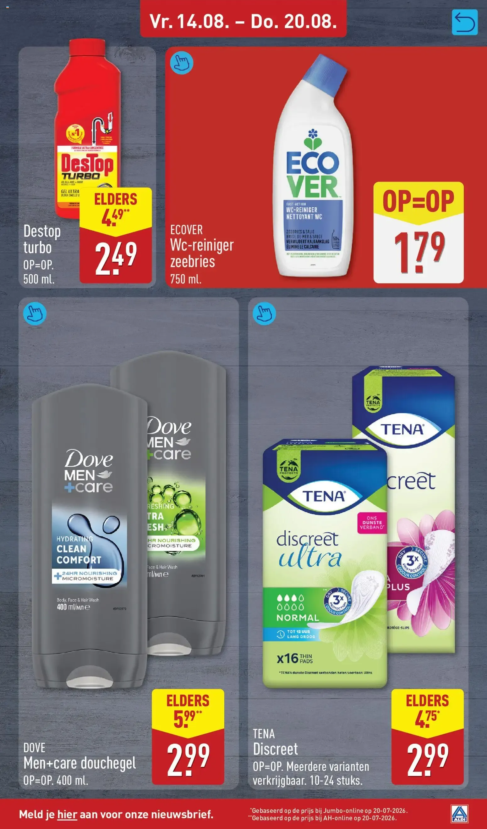 Aldi folder vanaf 10-08-2026 (volgende, deze week) van 10 augustus tot 16 augustus 2026 - Folder pagina 47