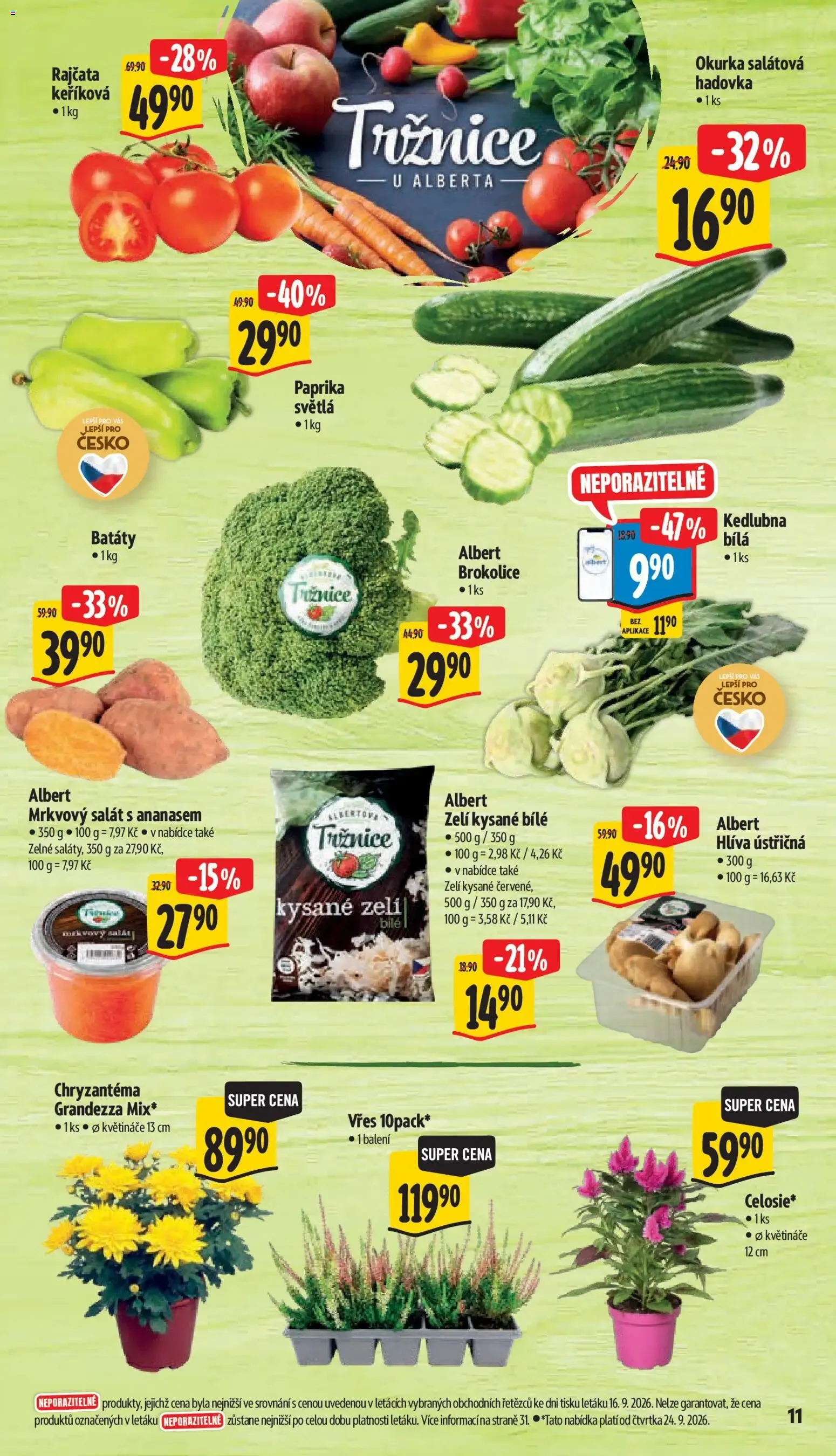 Albert leták - Hypermarket od 23.09.2026 - Akční leták - 23. září 6. října 2026 - Page 17