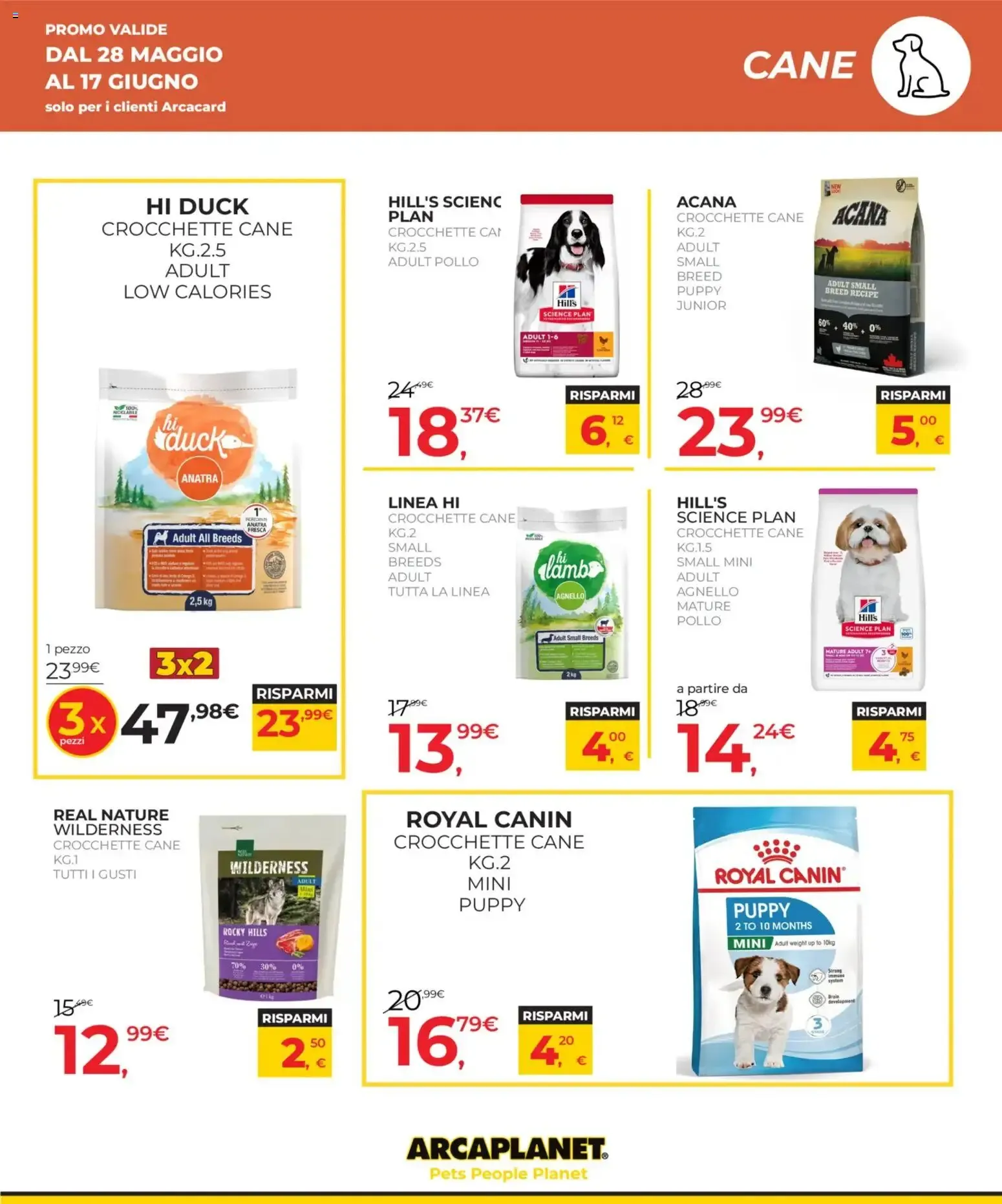 Arcaplanet volantino dal 28/05/2026 - online Offerte da 28 maggio a 17 giugno di 2026 - Pagina del volantino 17