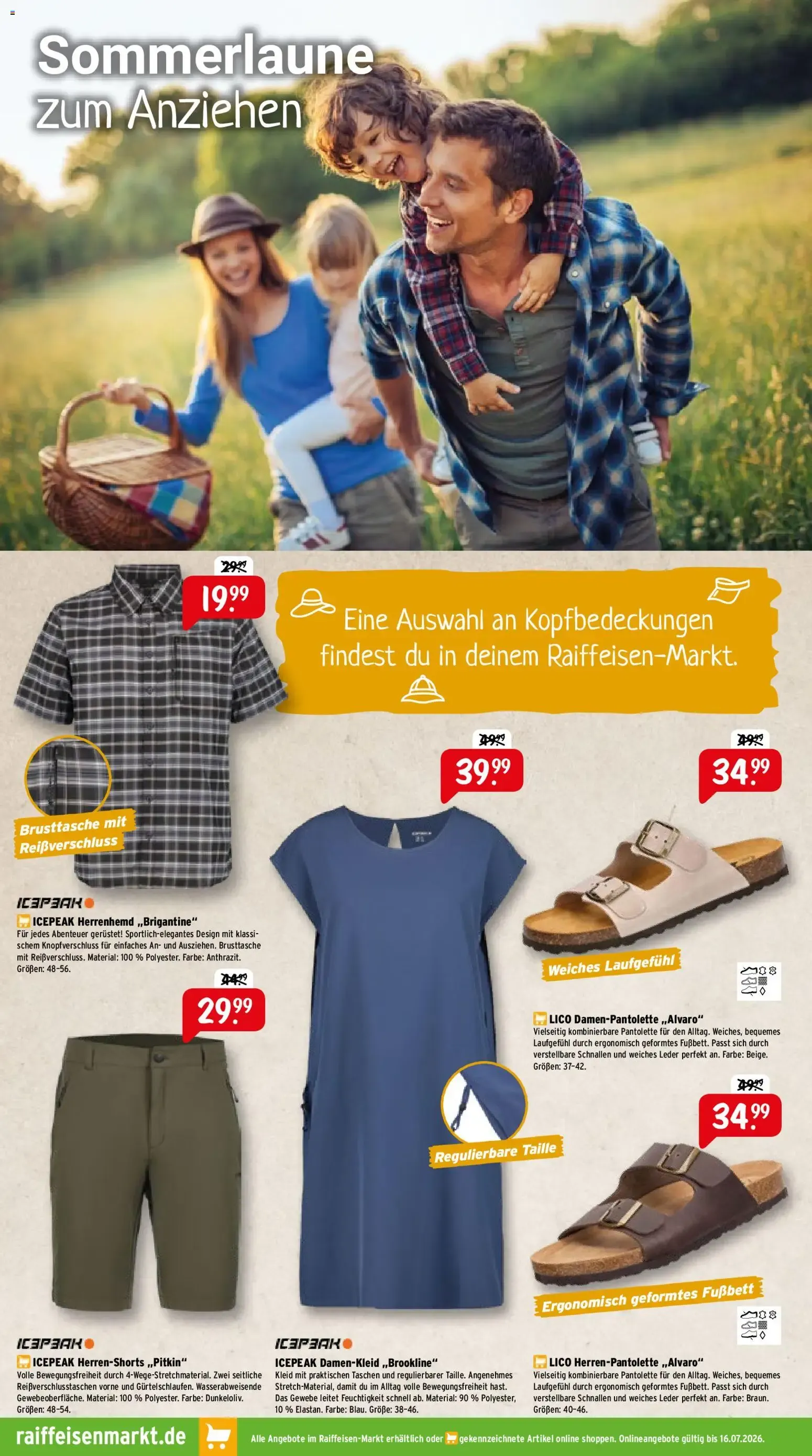 Raiffeisen-Markt: Die Sommerzeit entspannt genießen von 1. Juli bis 16. Juli 2026 - Prospekt seite 4