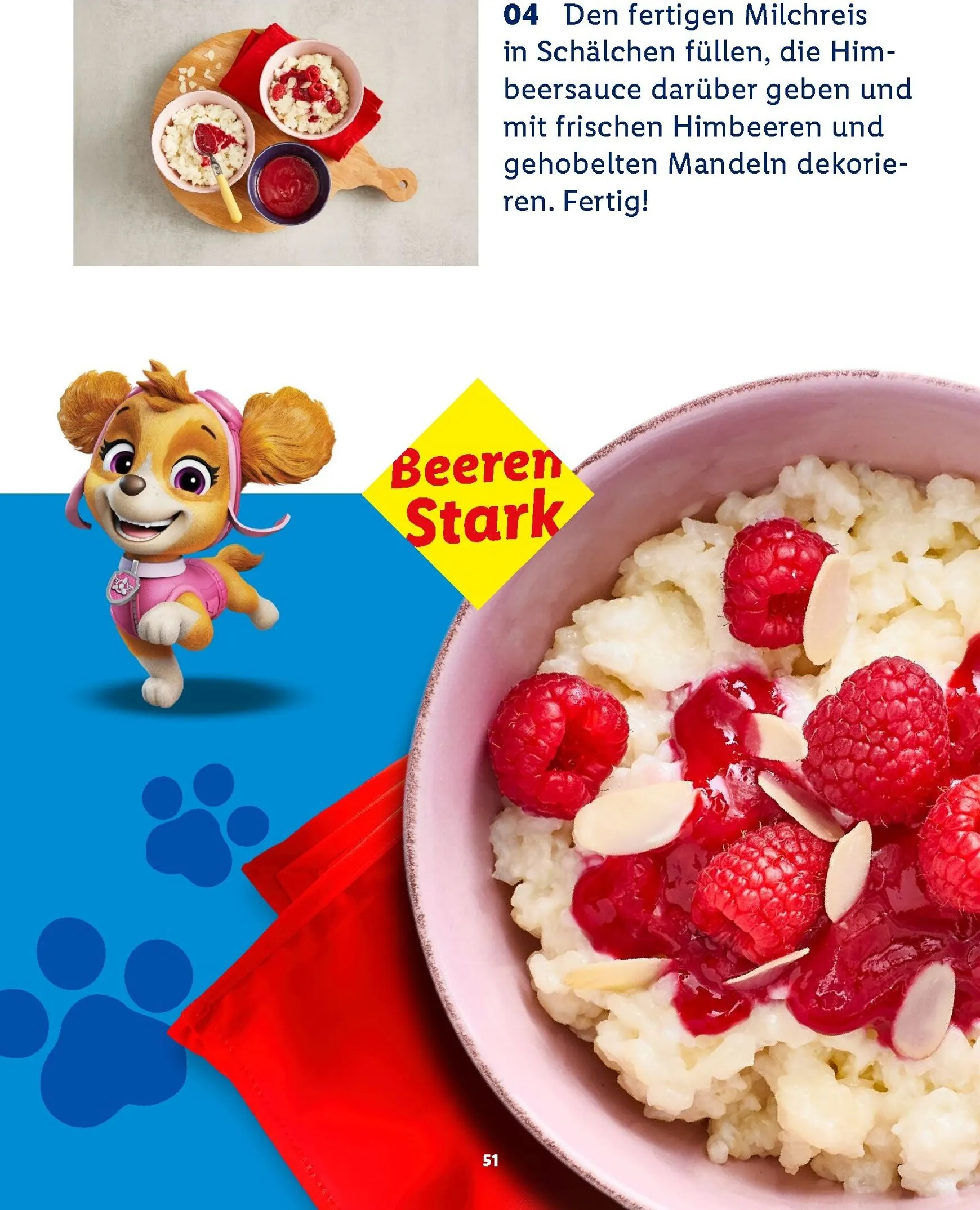 Lidl - Paw Patrol Rezeptheft Prospekt – von Montag 20.07.2026 bis Sonntag 23.08.2026 von 20. Juli bis 23. August 2026 - Prospekt seite 51