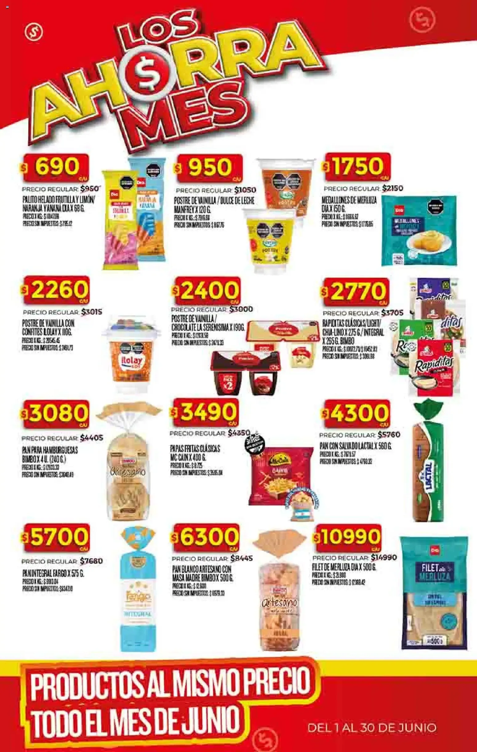 Ofertas de Los Ahorra Mes 1 de junio al 30 de junio 2026 - Página 24 del catálogo