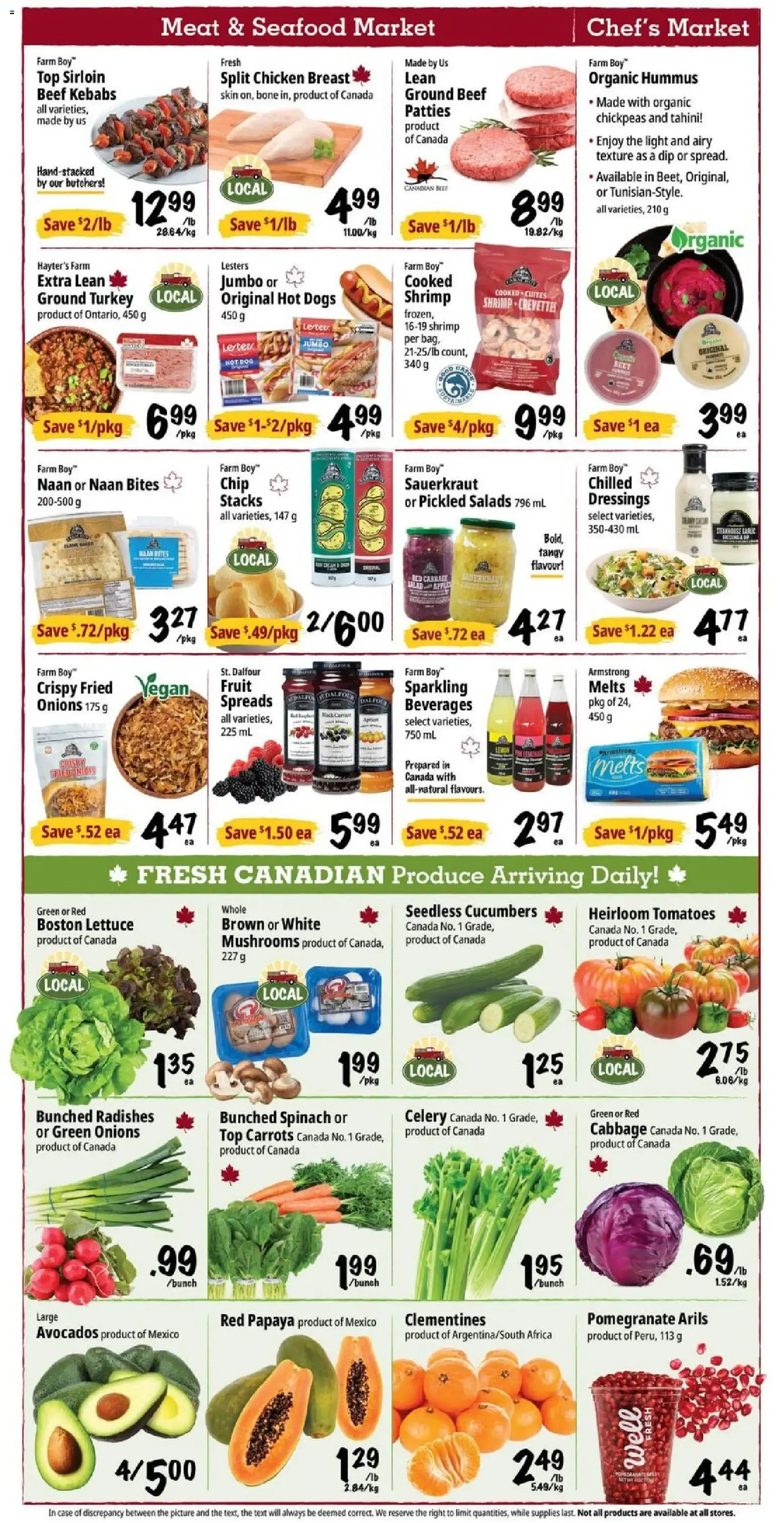 Farm Boy weekly flyer / circulaire from August 6 to August 12 2026 - flyer page 2