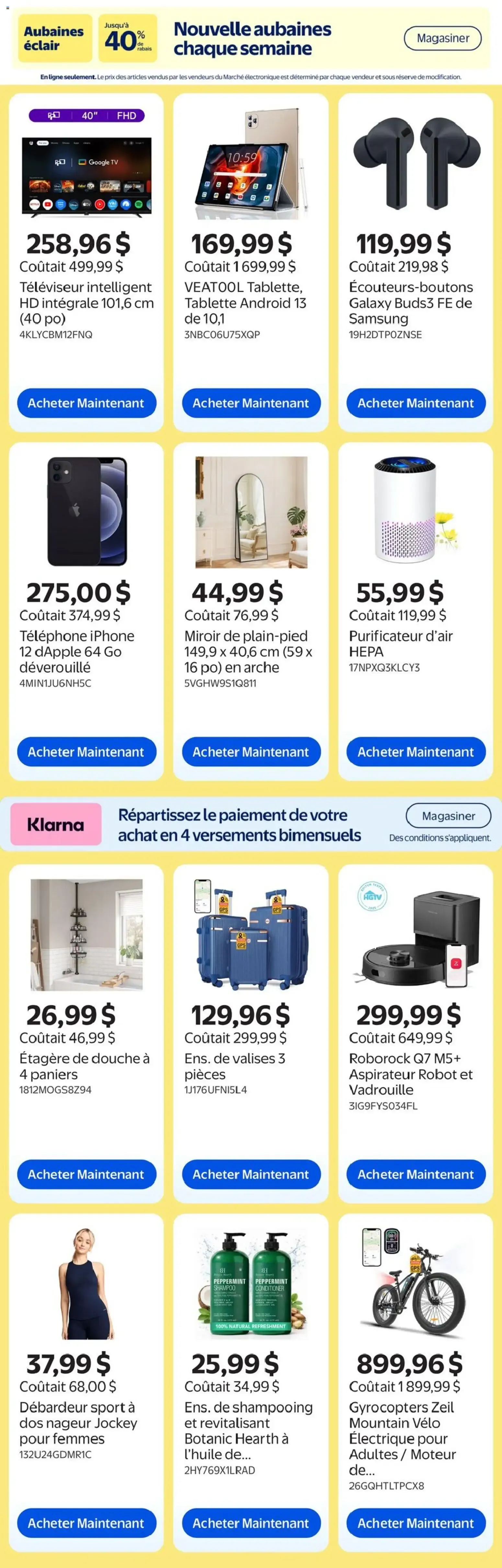 Walmart: Économisez plus. Vivez mieux. y La rentrée des classes. from August 27 to September 2 2026 - flyer page 13