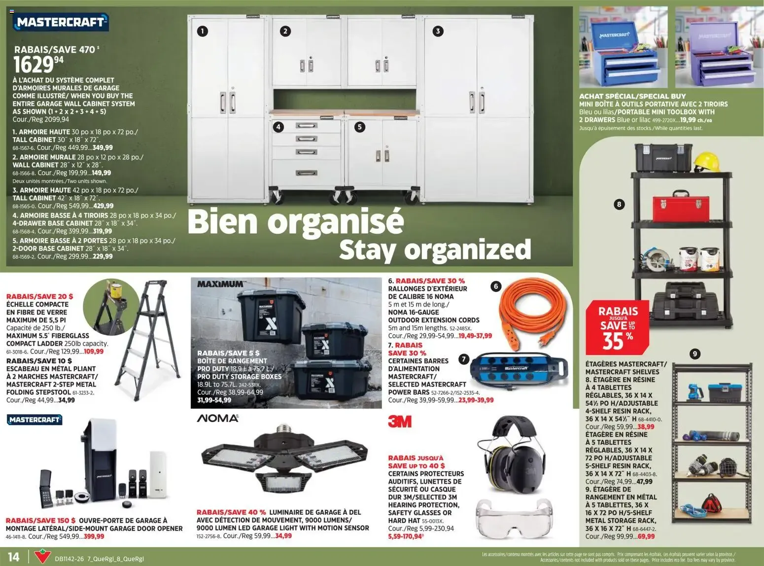 Canadian Tire circulaire - Le guide ultime pour la maison from Oct 15, 2026 > weekly specials & deals from October 15 to November 4 2026 - flyer page 15