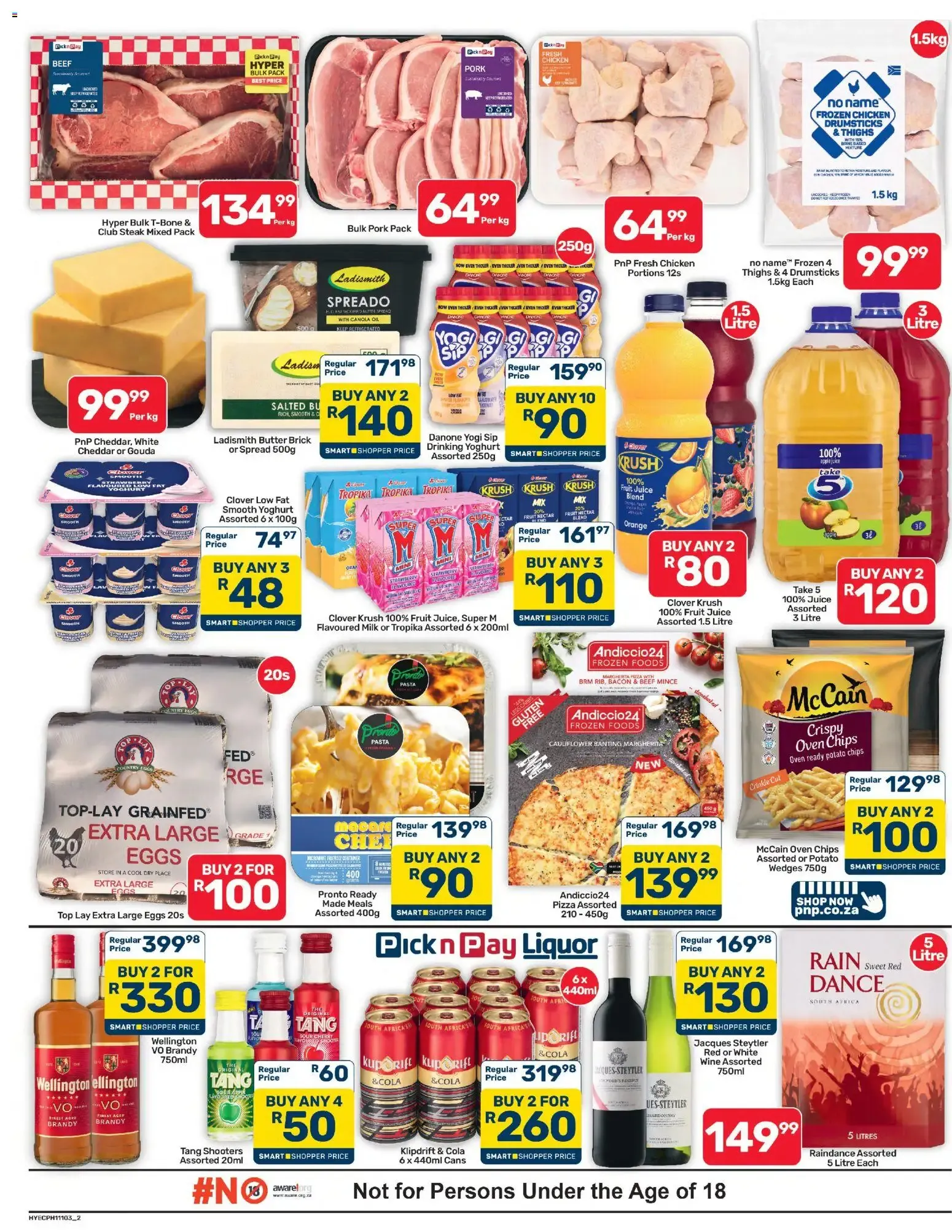 Pick n Pay Eastern Cape - Hypermarket Gigantic Sale Specials (08/08/2026 - 10/08/2026) Online from 8 August to 10 August 2026 - Catalogue Page 2
