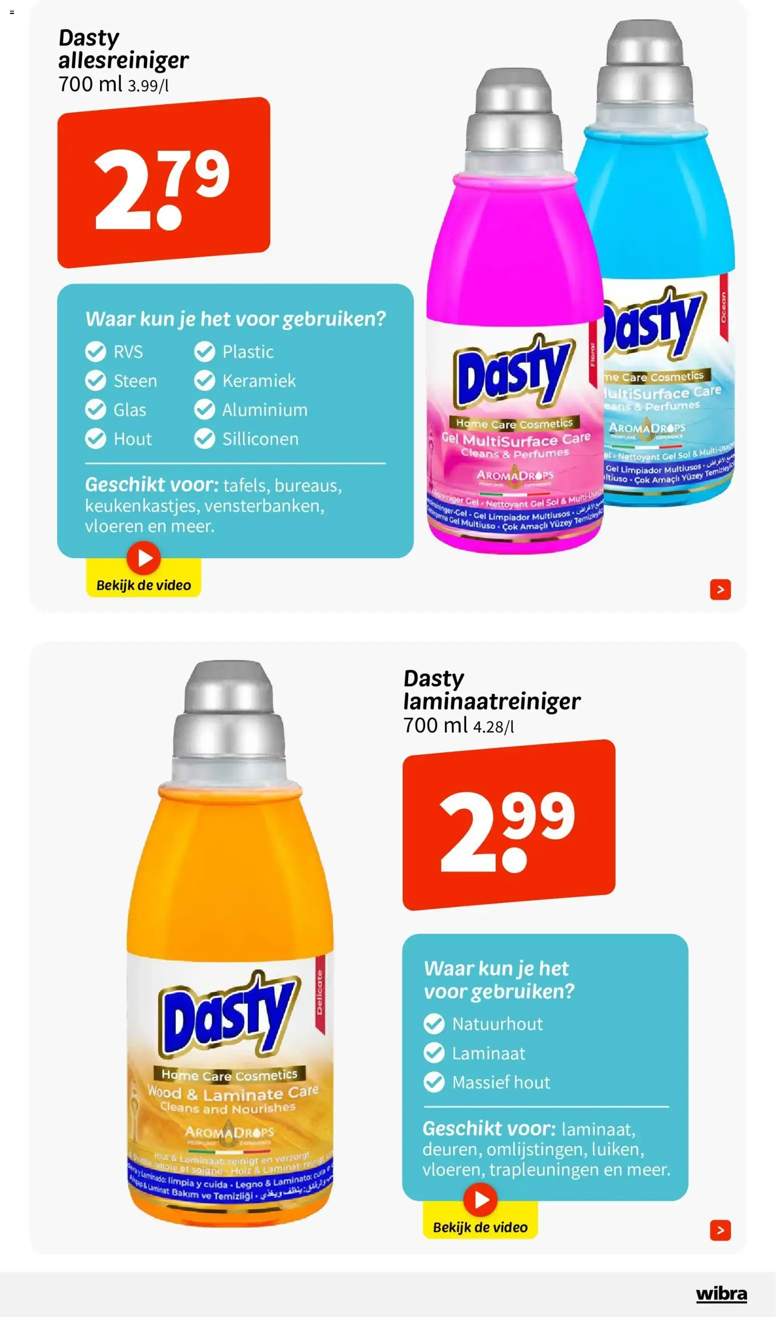 Wibra - Ofertas Dasty van 5 oktober tot 1 november 2026 - Folder pagina 24